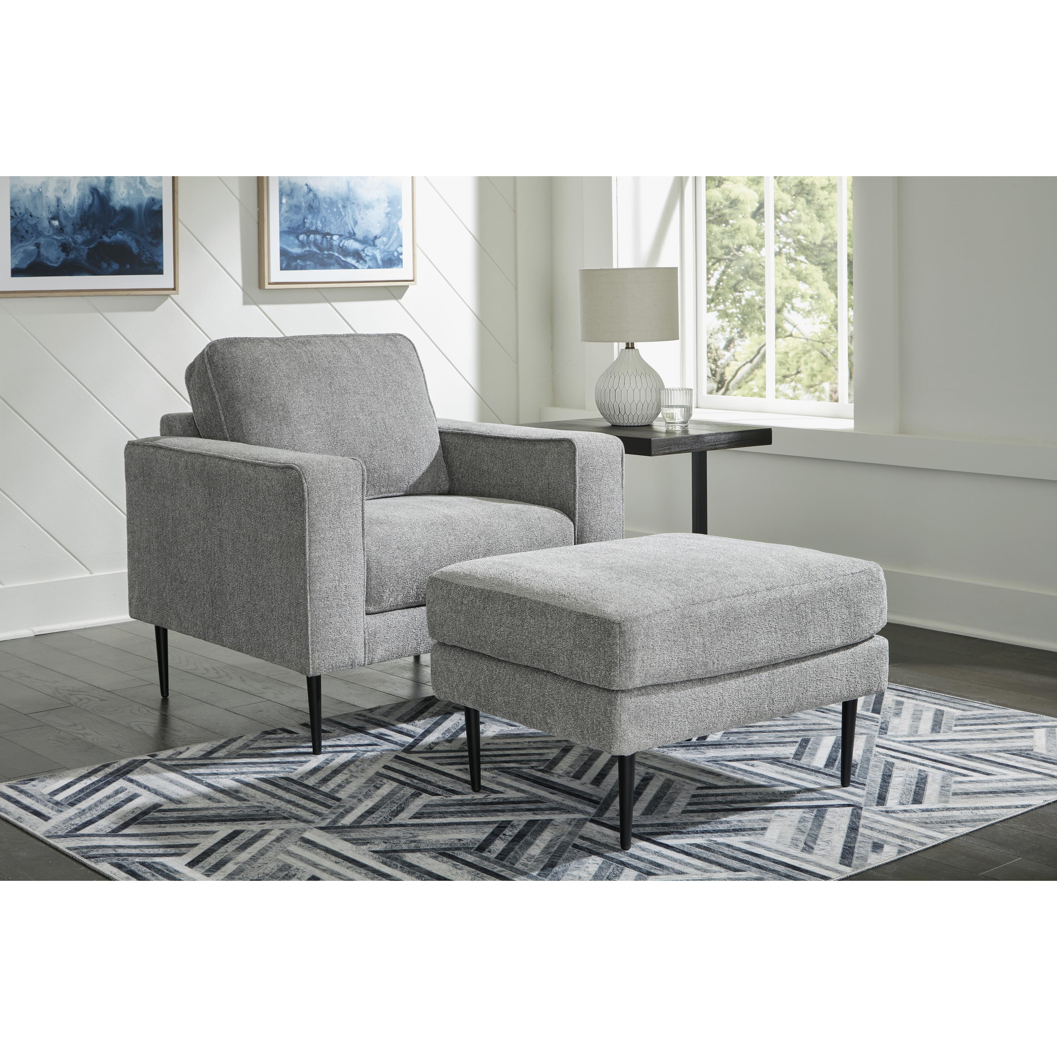 Signature Design by Ashley Hazela 41102U1 Chair and Ottoman IMAGE 1