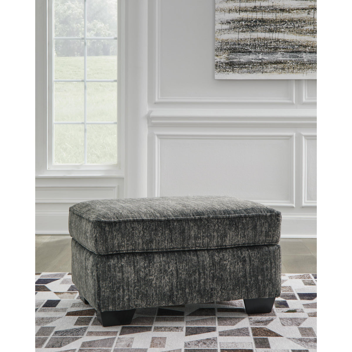 Signature Design by Ashley Lonoke 50504U2 Oversized Chair and Ottoman IMAGE 3