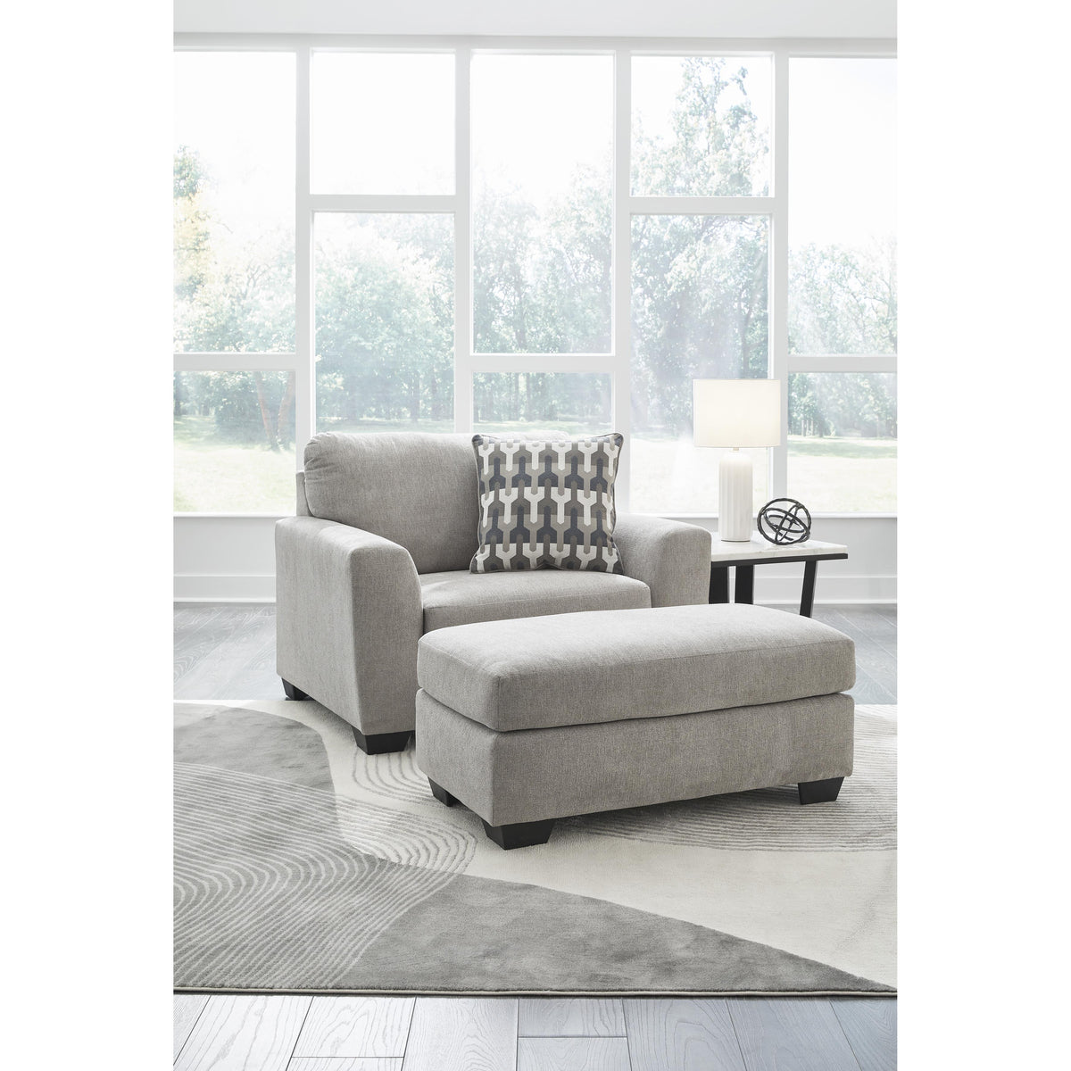Signature Design by Ashley Avenal Park 50805U1 Oversized Chair and Ottoman IMAGE 1