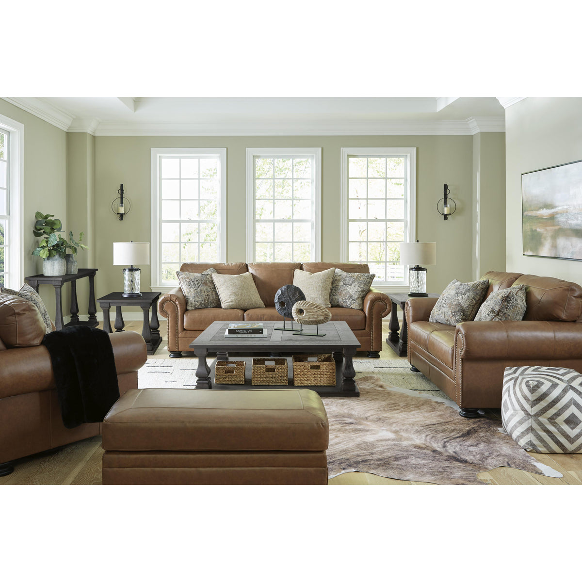 Signature Design by Ashley Carianna 57604U2 Oversized Chair and Ottoman IMAGE 5