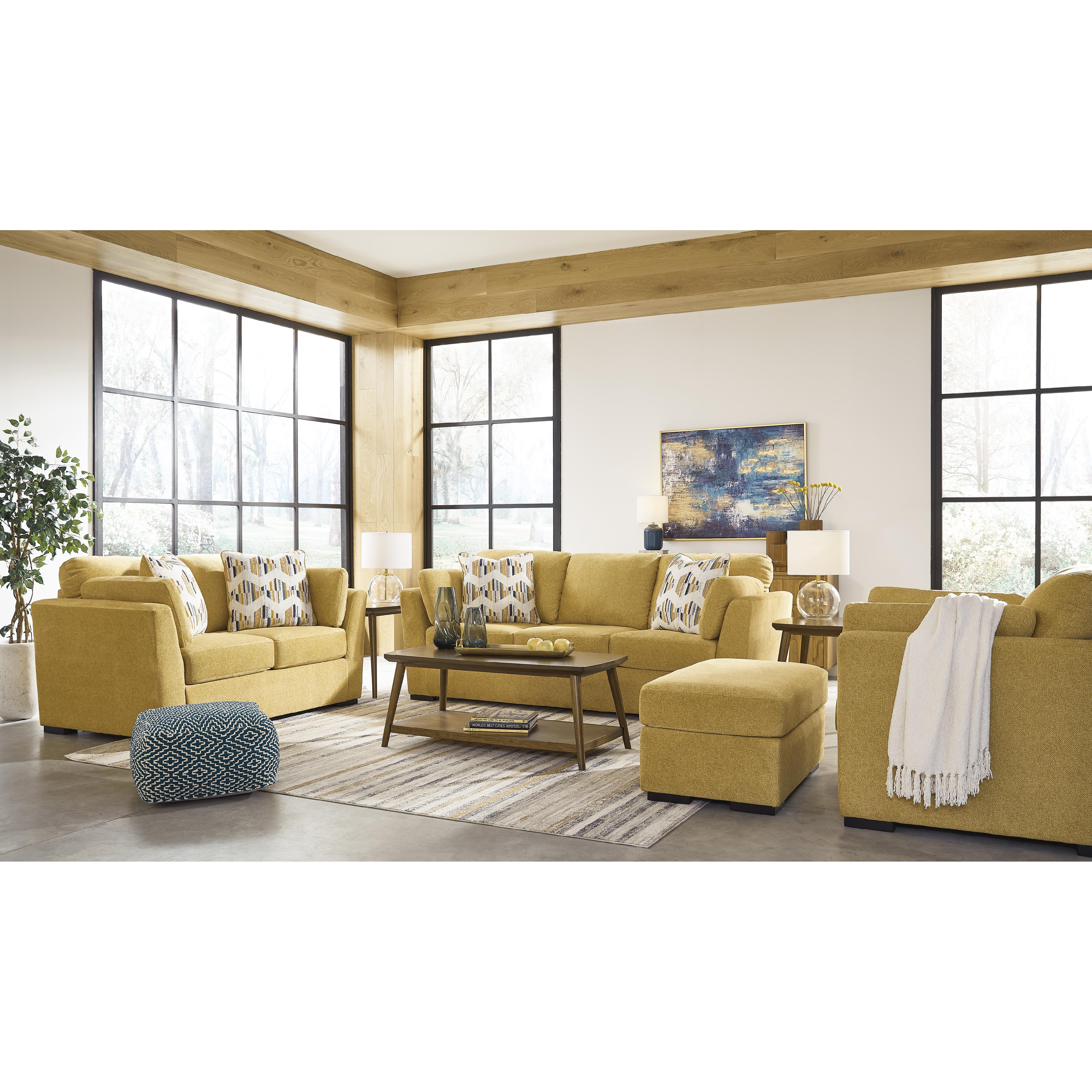 Signature Design by Ashley Keerwick 67506U2 Oversized Chair and Ottoman IMAGE 4