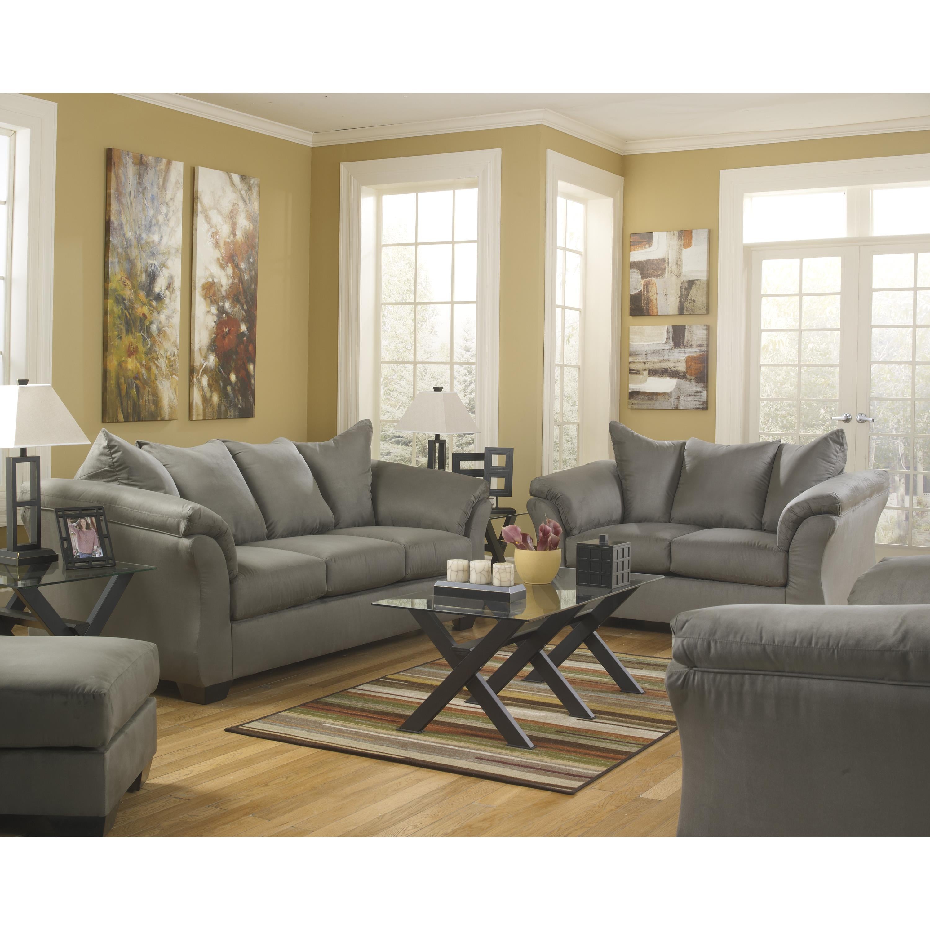 Signature Design by Ashley Darcy 75005U7 Chair and Ottoman IMAGE 3
