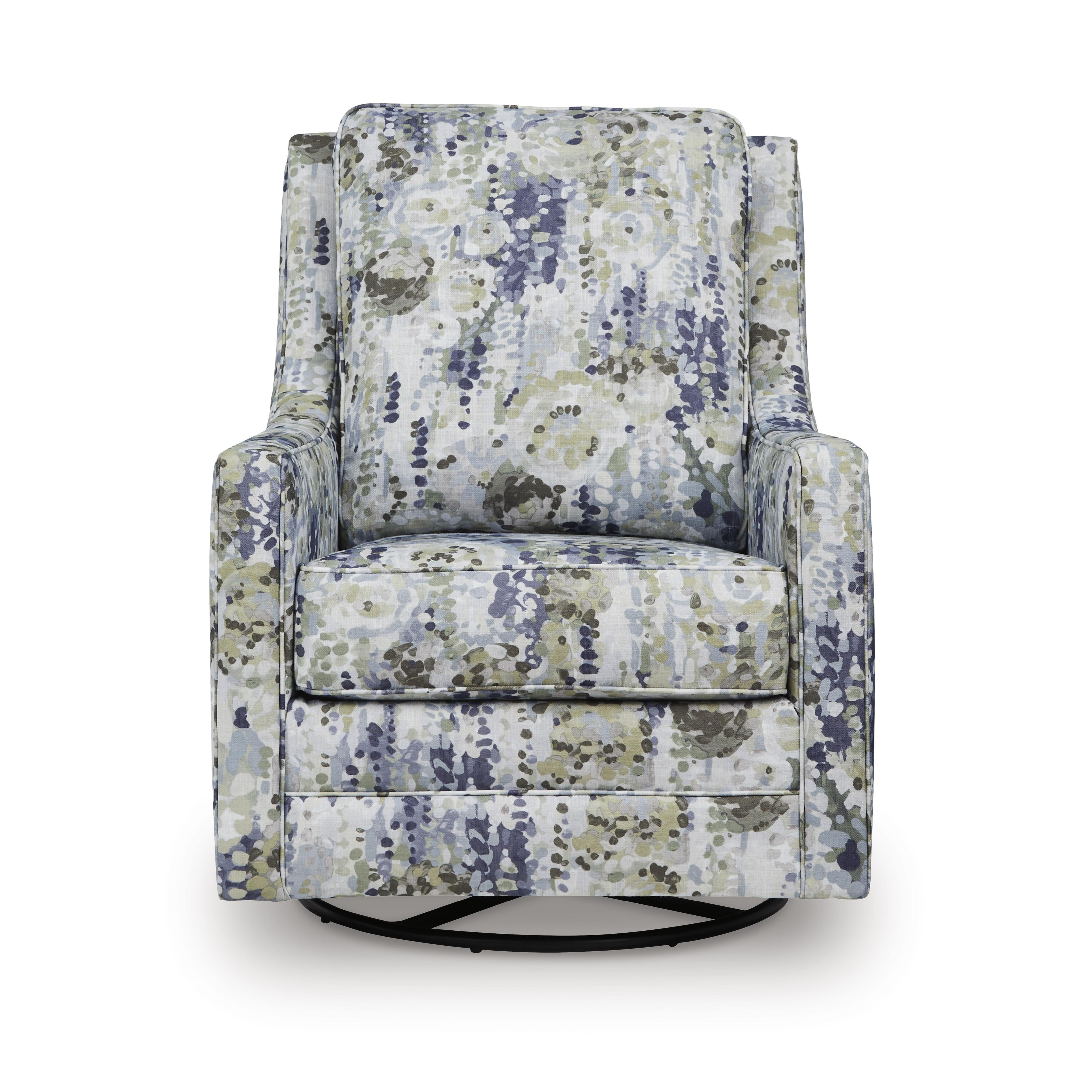Signature Design by Ashley Dustinford A3000732 Swivel Glider Accent Chair IMAGE 2