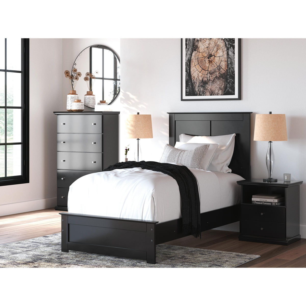 Signature Design by Ashley Maribel B138B51 Twin Panel Bed IMAGE 8