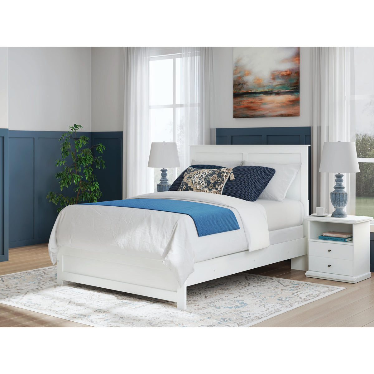 Signature Design by Ashley Bostwick Shoals B139B43 Queen Panel Bed IMAGE 6