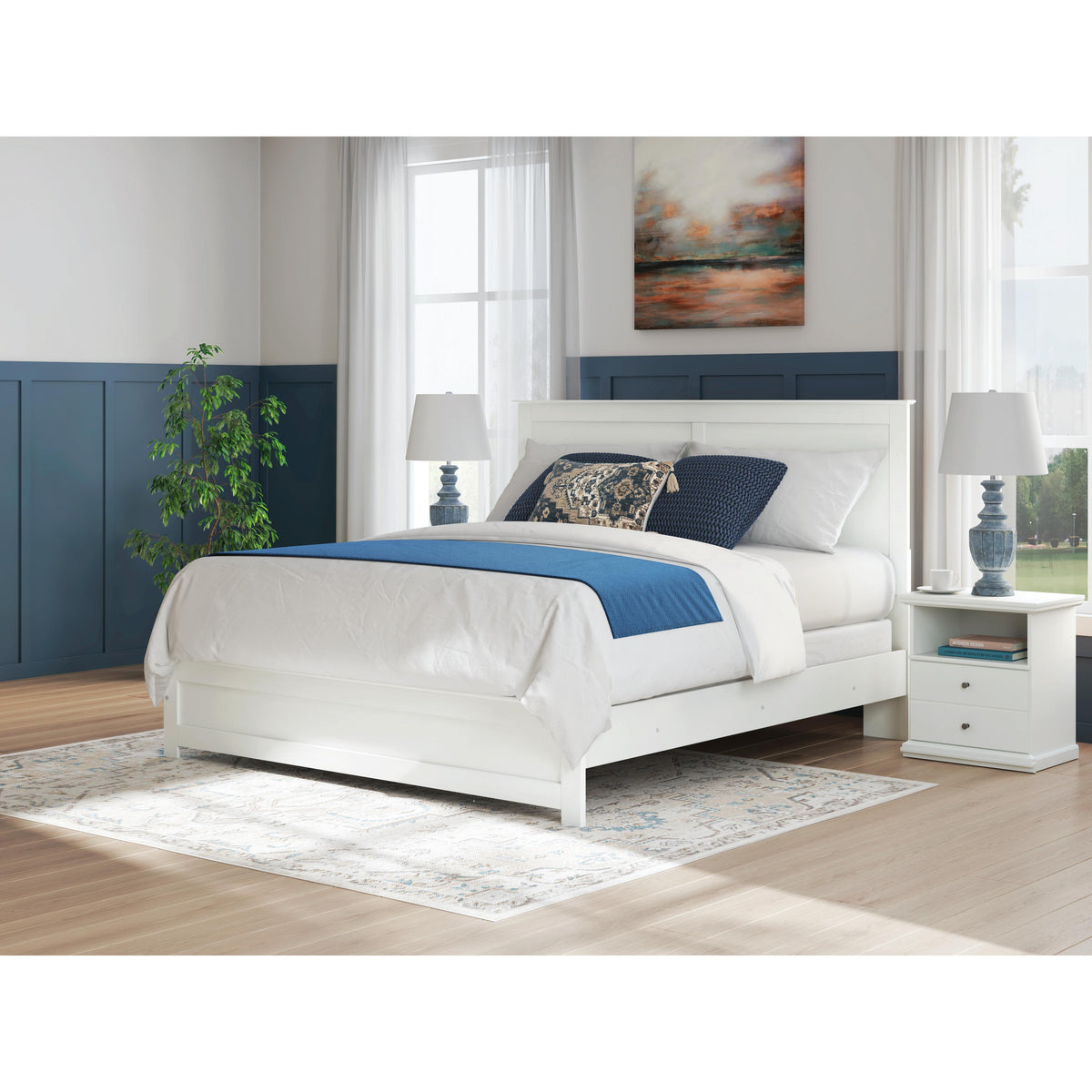 Signature Design by Ashley Bostwick Shoals B139B47 King Panel Bed IMAGE 5