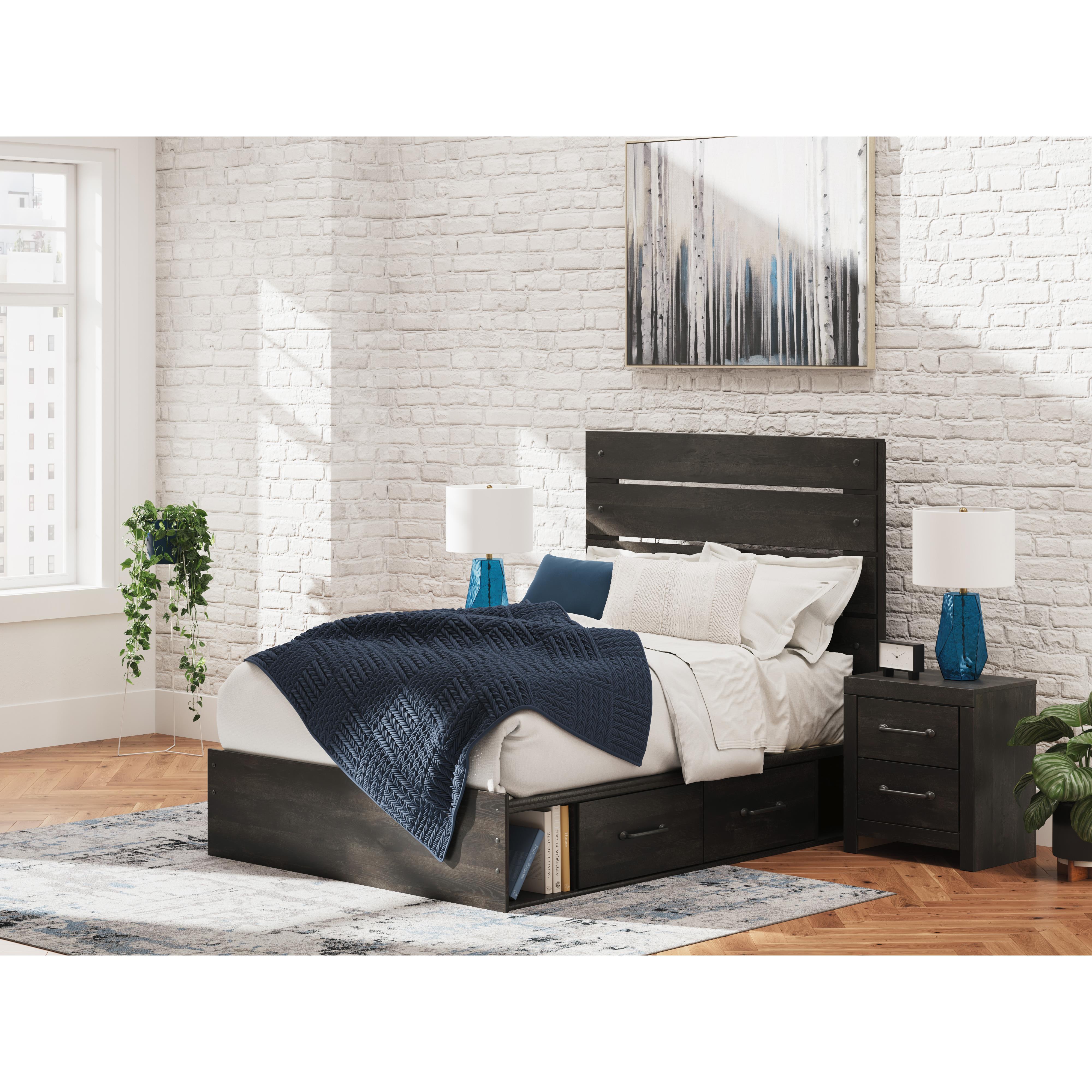 Signature Design by Ashley Hollivern PCB2108B16 Full Panel Bed with Storage IMAGE 7