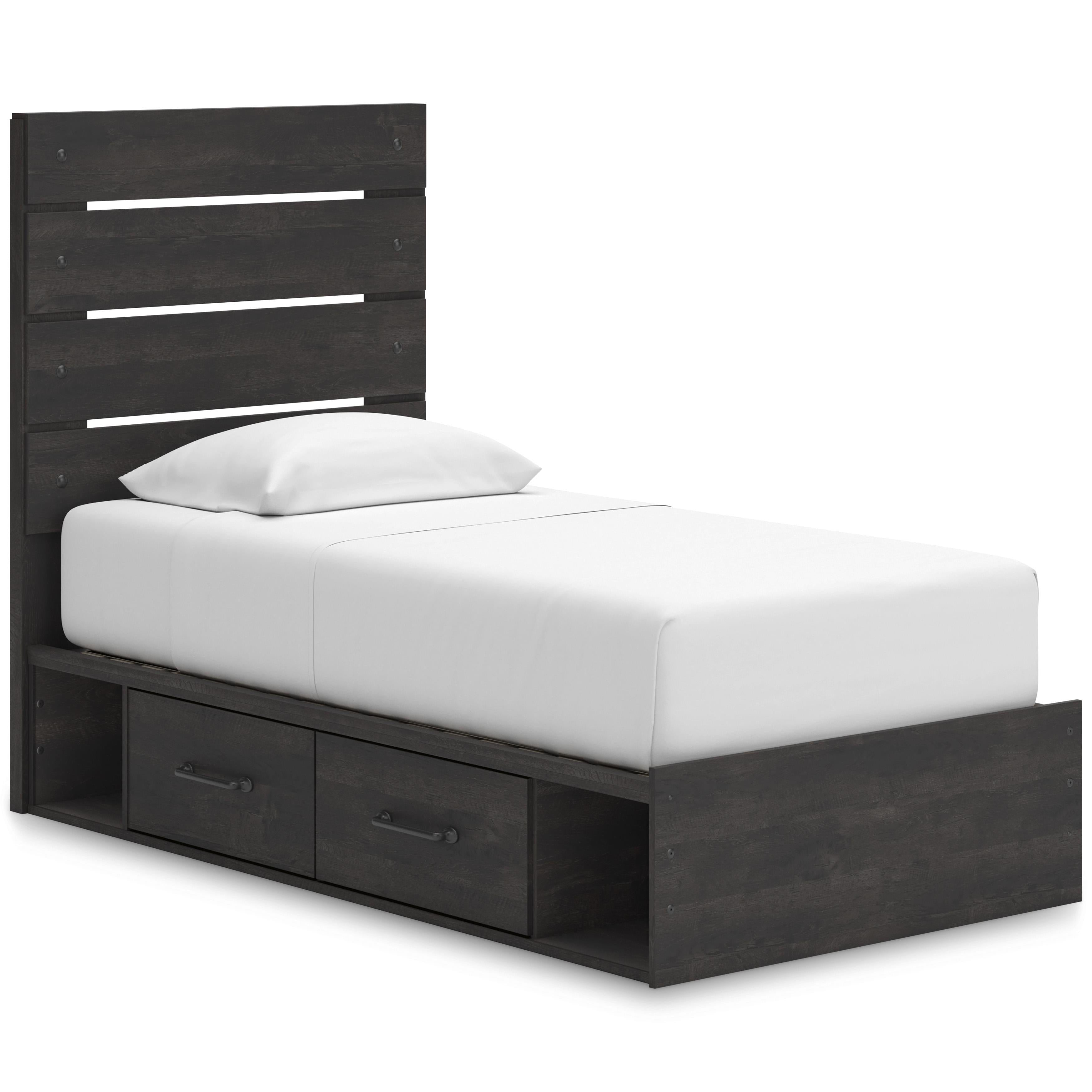 Signature Design by Ashley Hollivern PCB2108B17 Twin Panel Storage Bed IMAGE 1