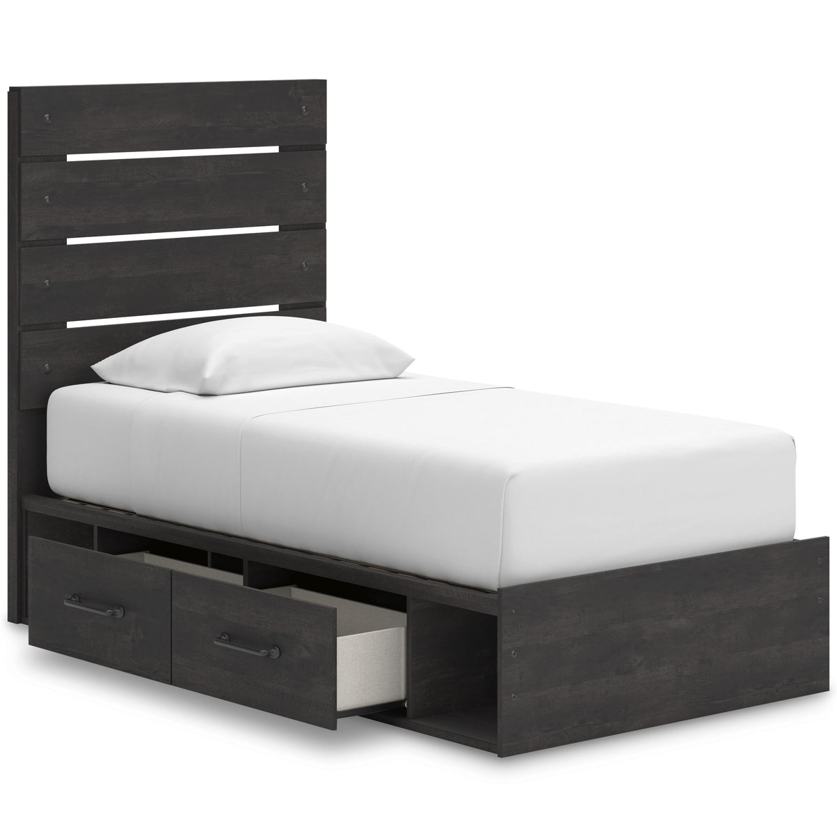Signature Design by Ashley Hollivern PCB2108B17 Twin Panel Storage Bed IMAGE 2