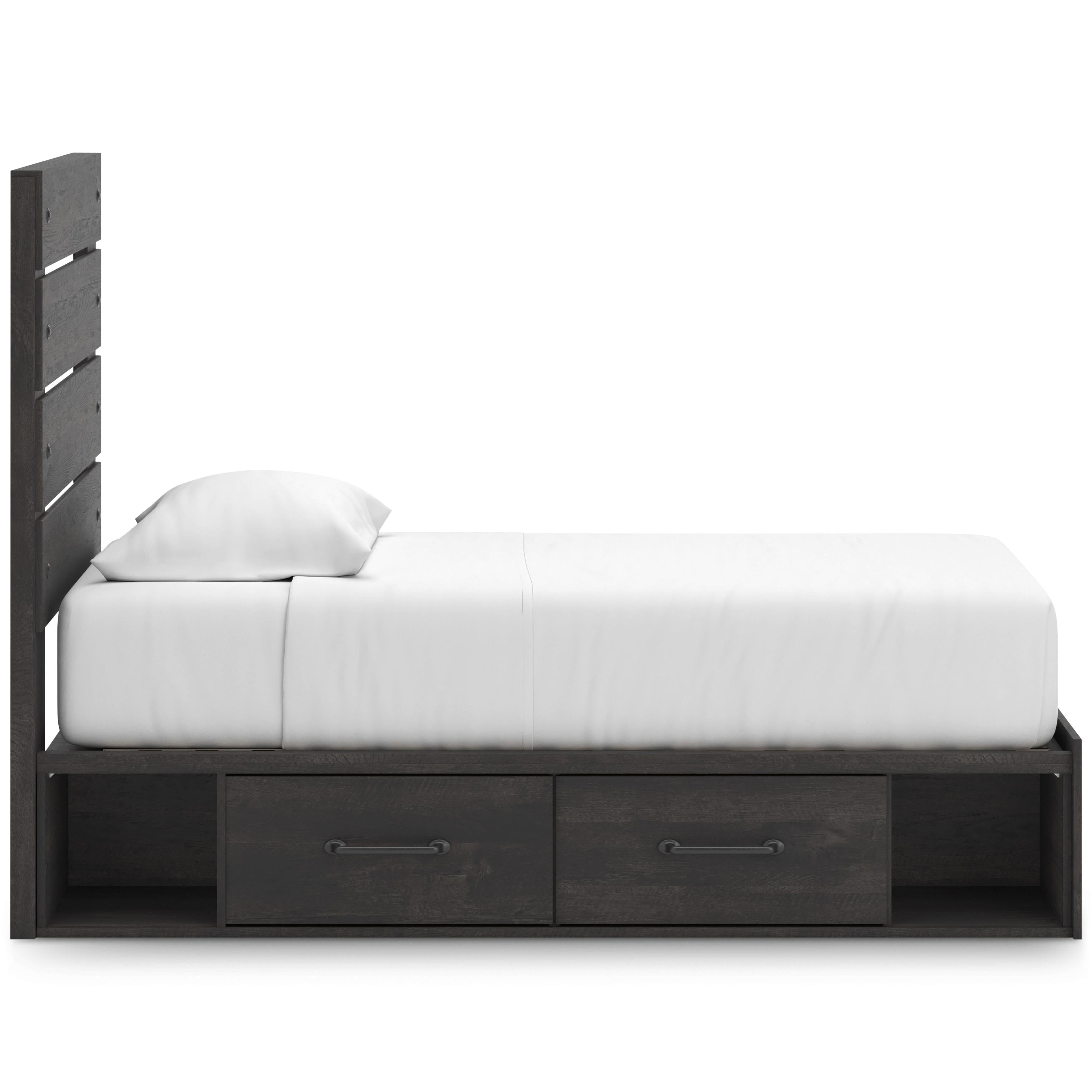 Signature Design by Ashley Hollivern PCB2108B17 Twin Panel Storage Bed IMAGE 4