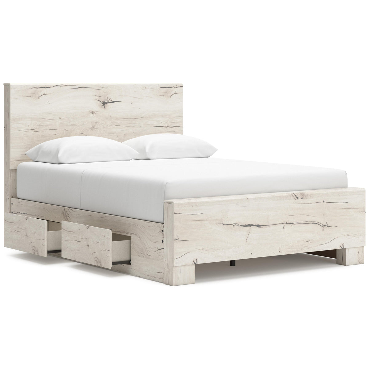 Signature Design by Ashley Lawroy B2310B43 Full Panel Bed with Storage IMAGE 3