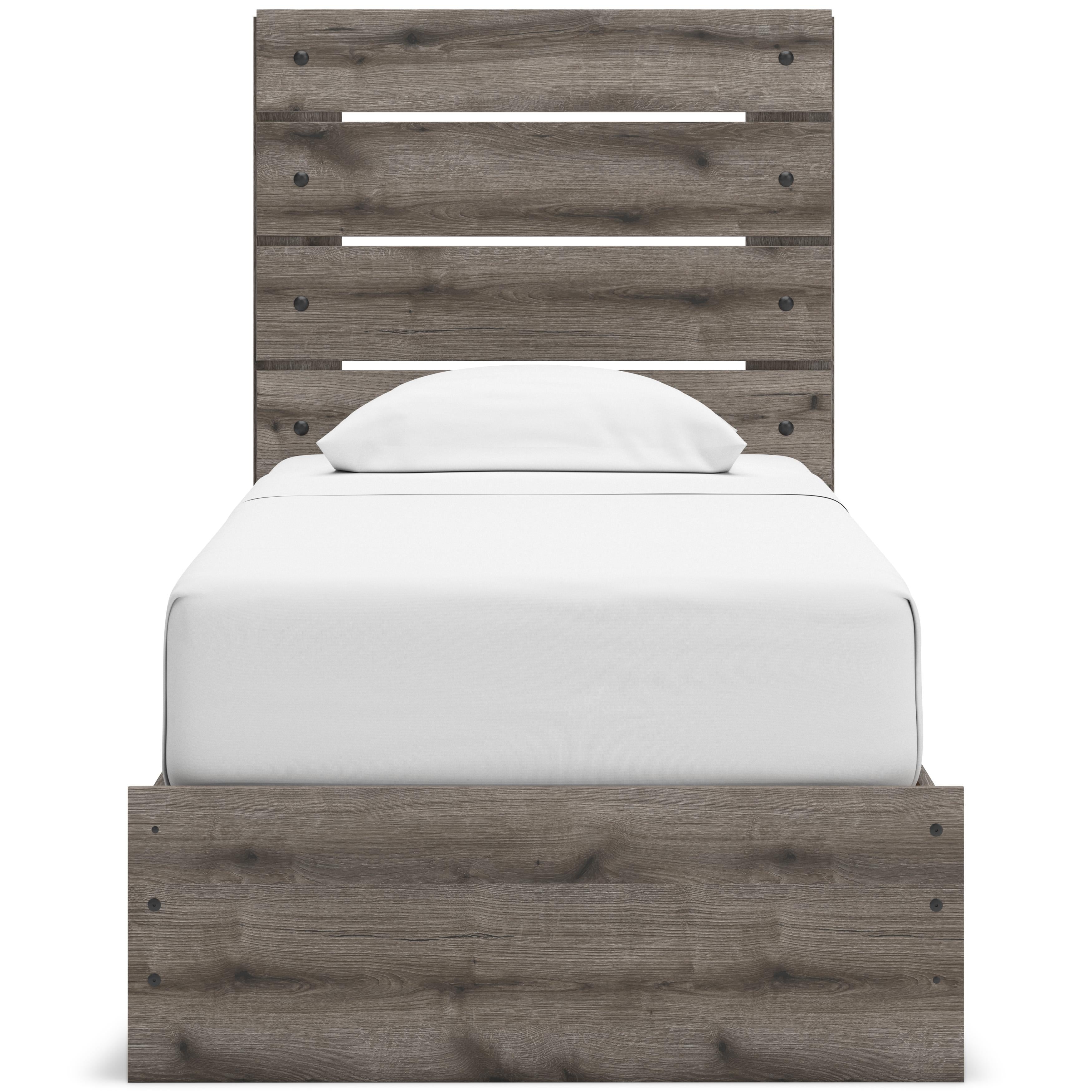 Signature Design by Ashley Graystorm PCB2405B18 Twin Panel Storage Bed IMAGE 3