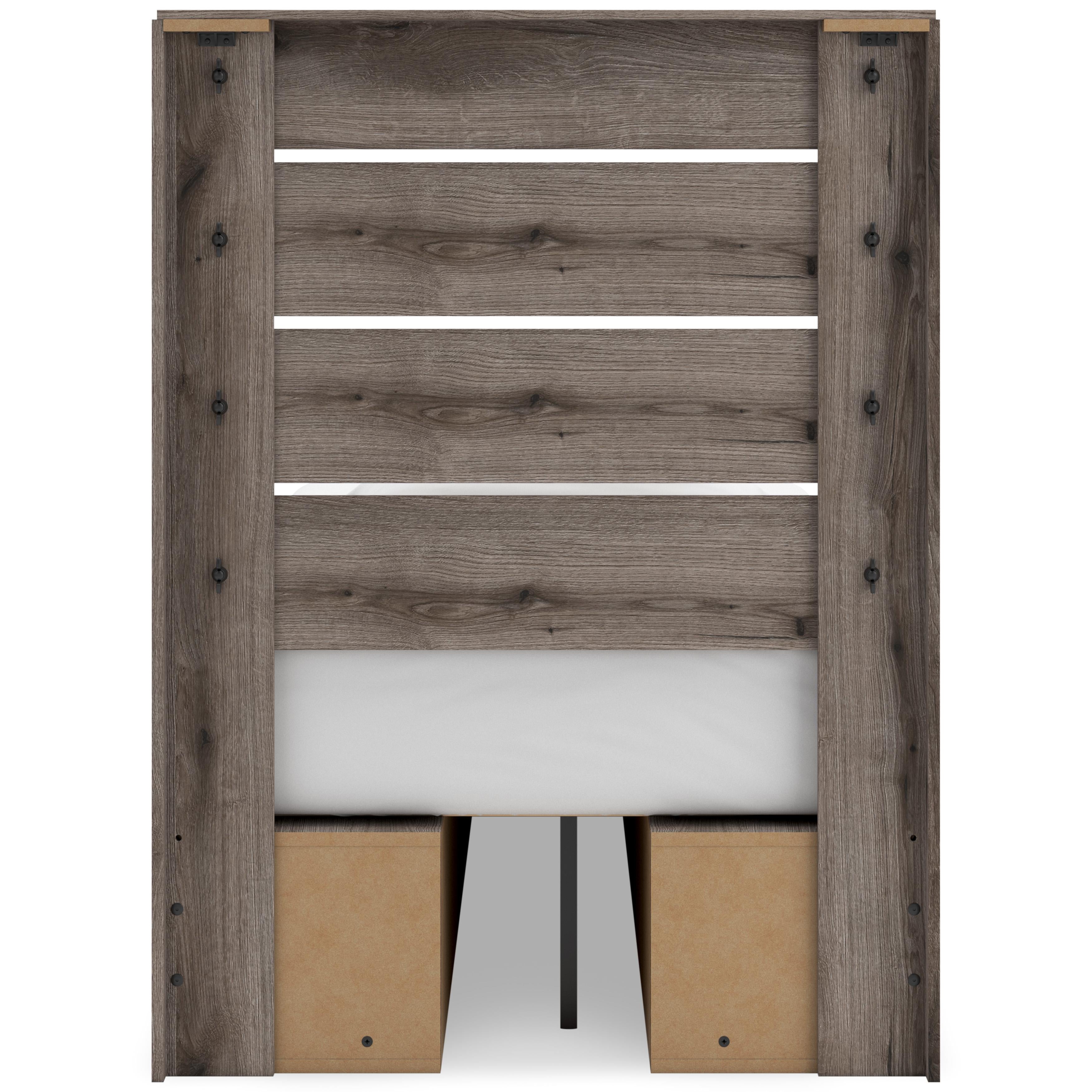 Signature Design by Ashley Graystorm PCB2405B19 Twin Panel Bed with Storage IMAGE 6