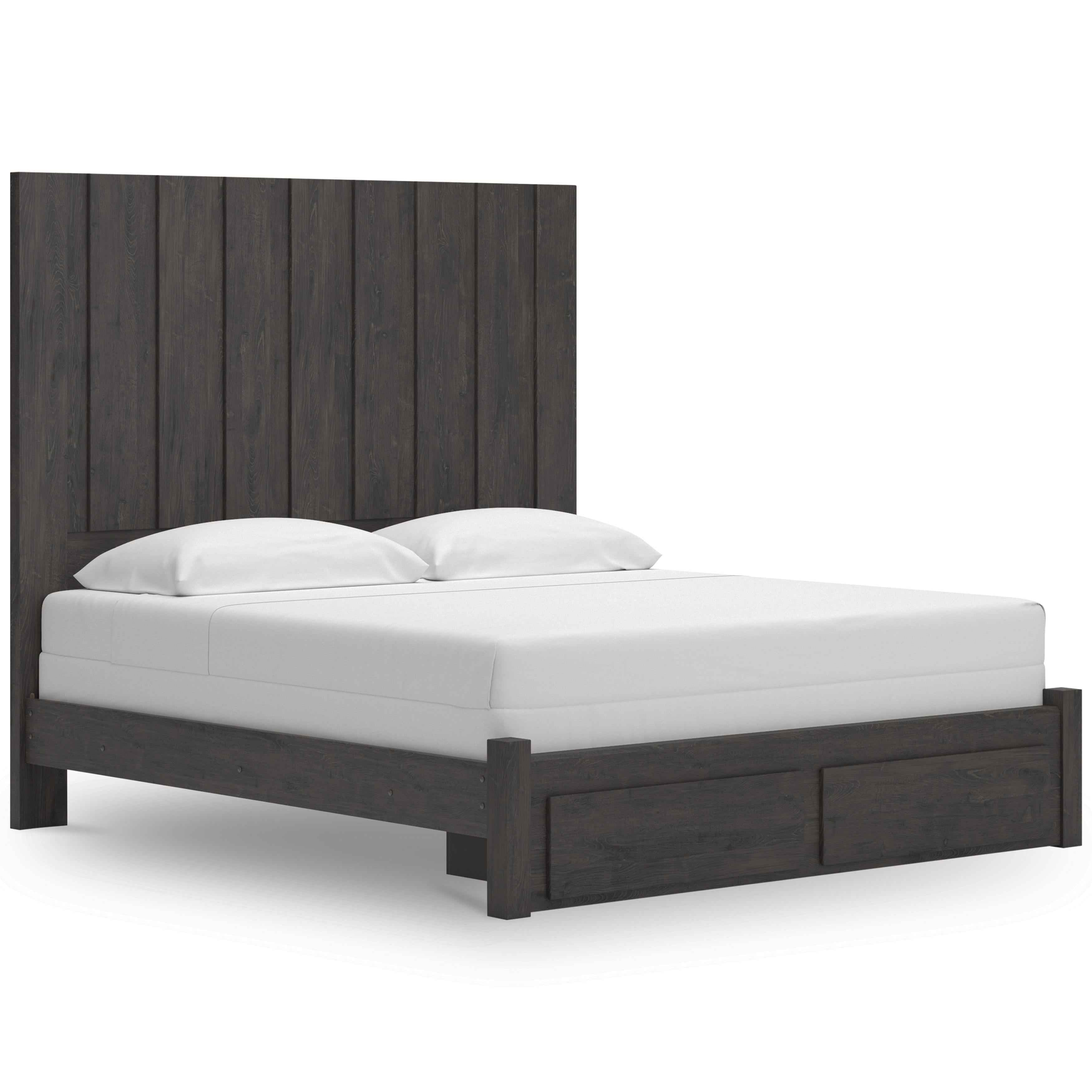 Signature Design by Ashley Fraluna PCB3370B9 King Panel Storage Bed IMAGE 1