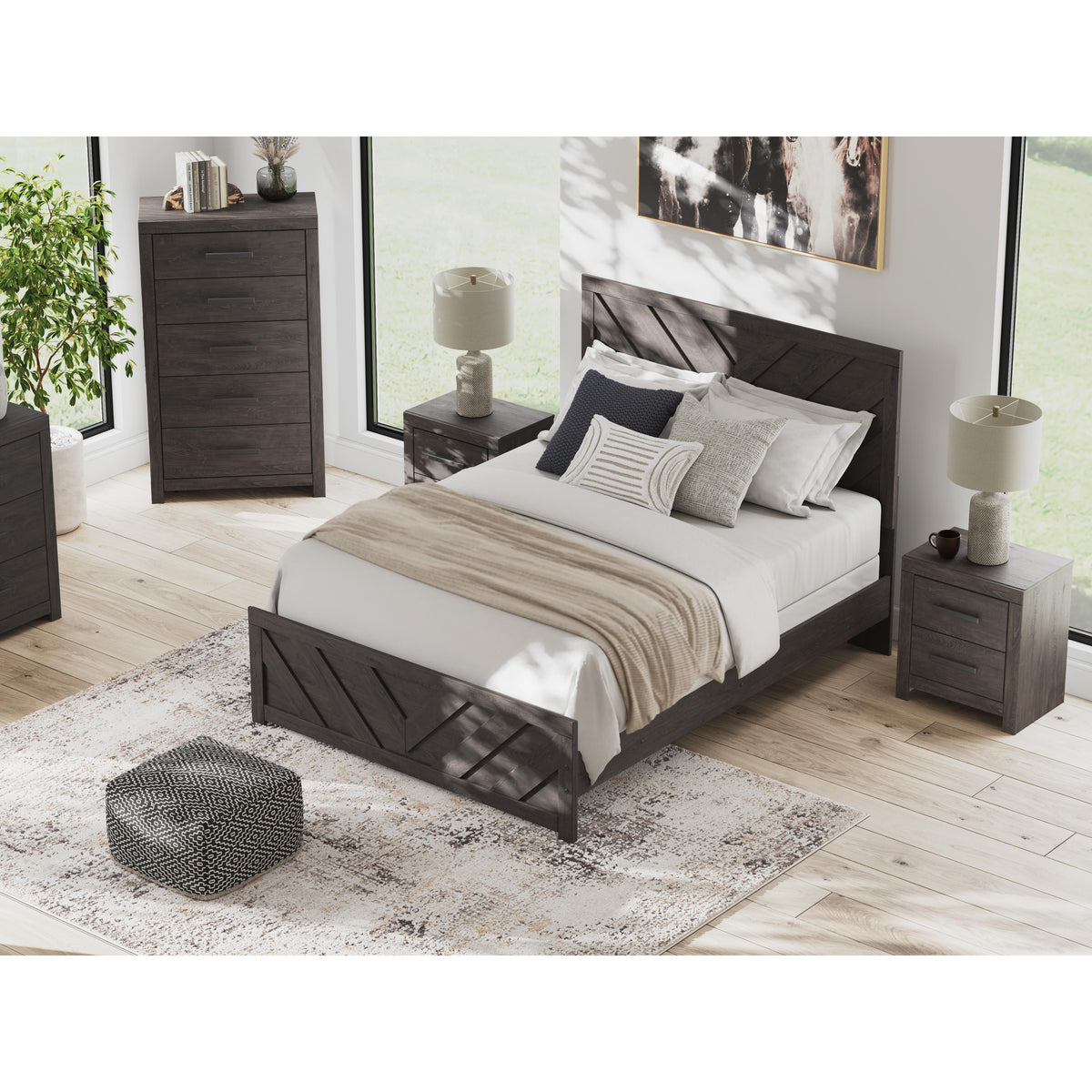 Signature Design by Ashley Prendonea B3789-46 Five Drawer Chest IMAGE 9