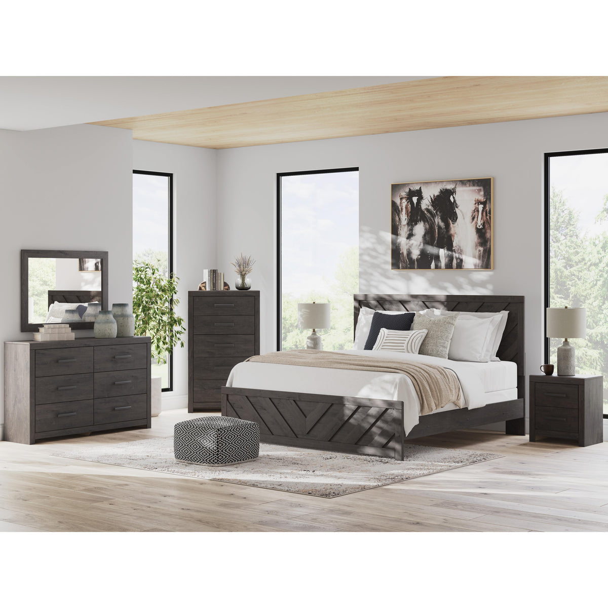 Signature Design by Ashley Prendonea B3789-92 Two Drawer Night Stand IMAGE 7
