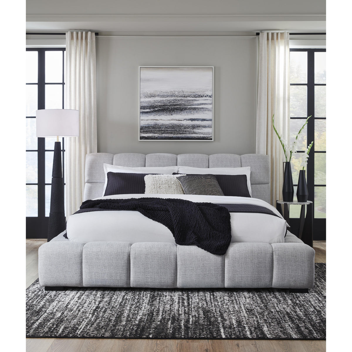 Signature Design by Ashley Grendusk PCB584B2 King Upholstered Bed IMAGE 9