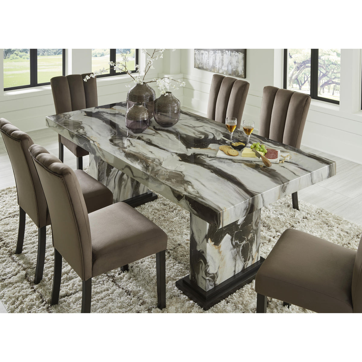 Signature Design by Ashley Jeshina PCD581D4 Dining Table IMAGE 5