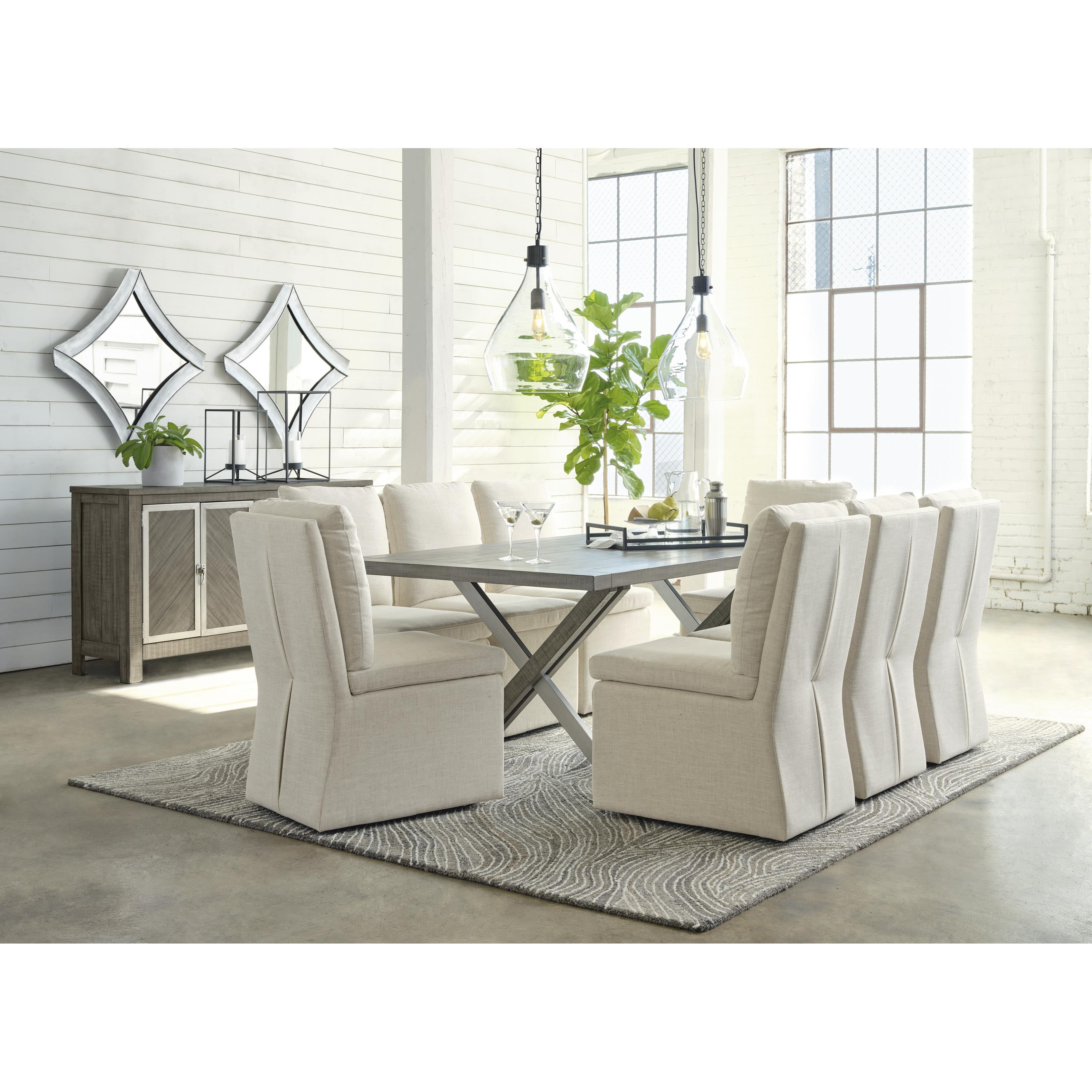 Millennium Krystanza D766-25 Rectangular Dining Room Table IMAGE 13