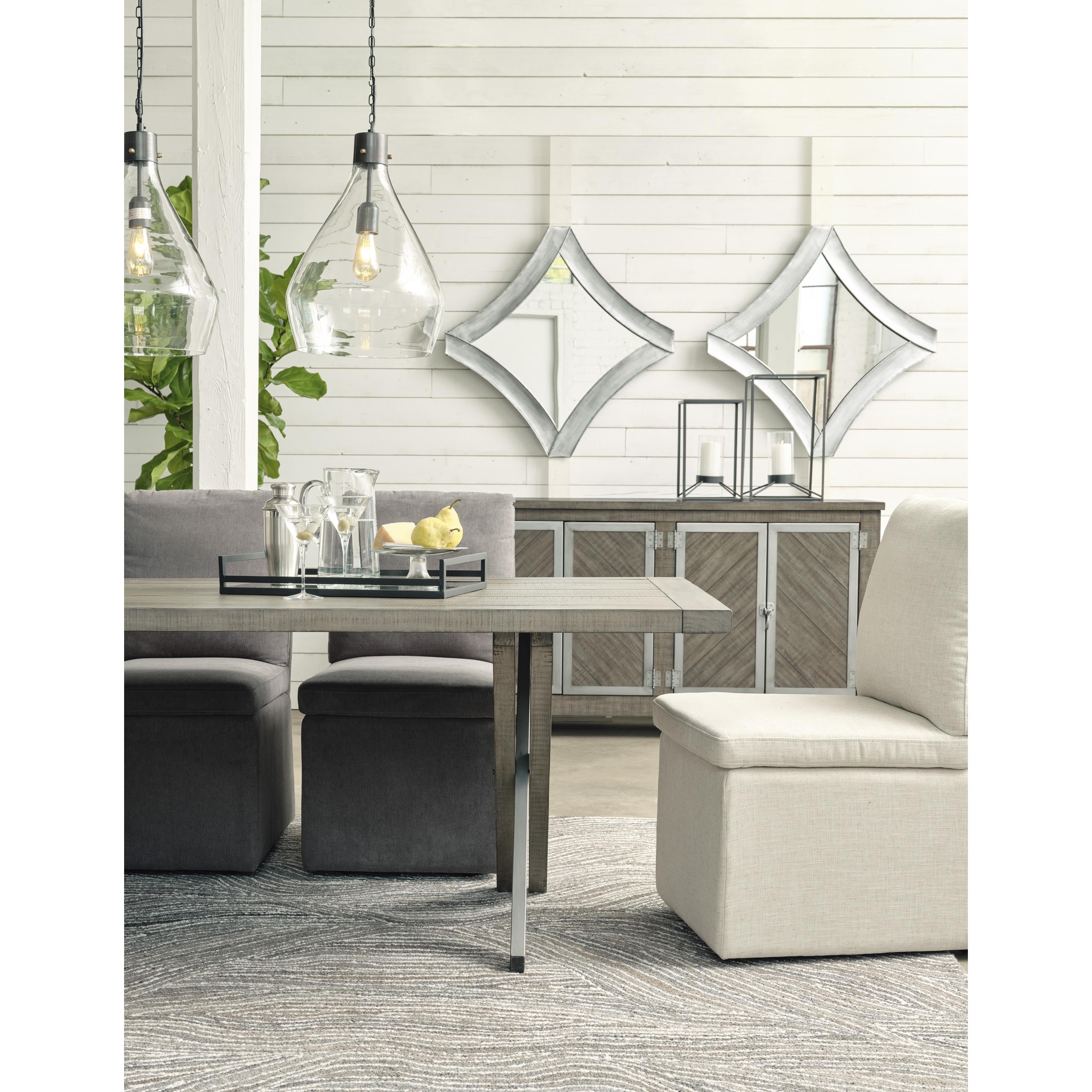 Millennium Krystanza D766-25 Rectangular Dining Room Table IMAGE 8