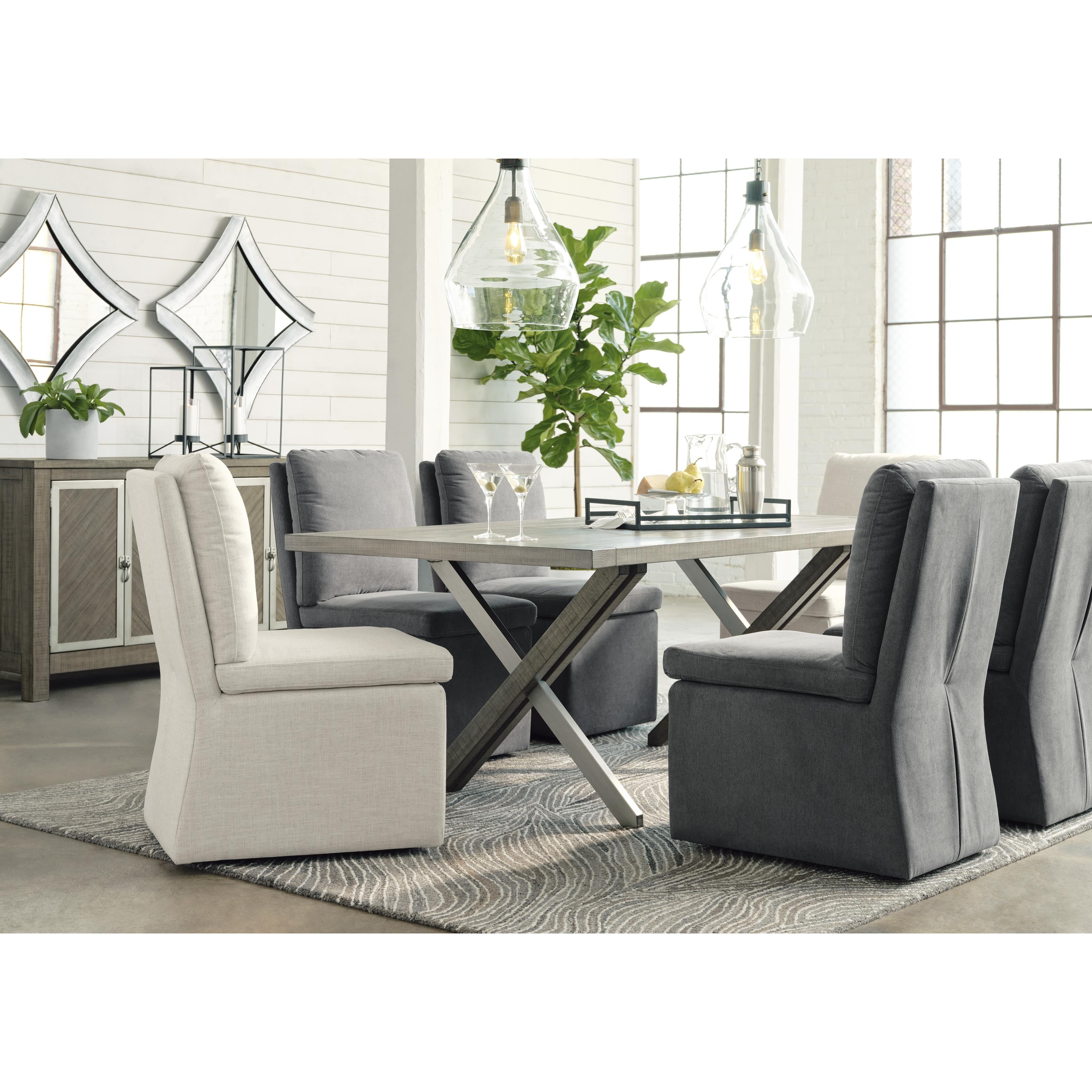 Millennium Krystanza D766-25 Rectangular Dining Room Table IMAGE 9