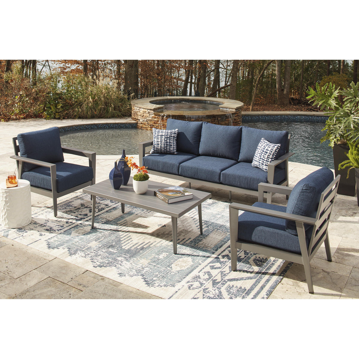 Signature Design by Ashley Gali P275-081 Sofa/Chairs/Table Set IMAGE 11