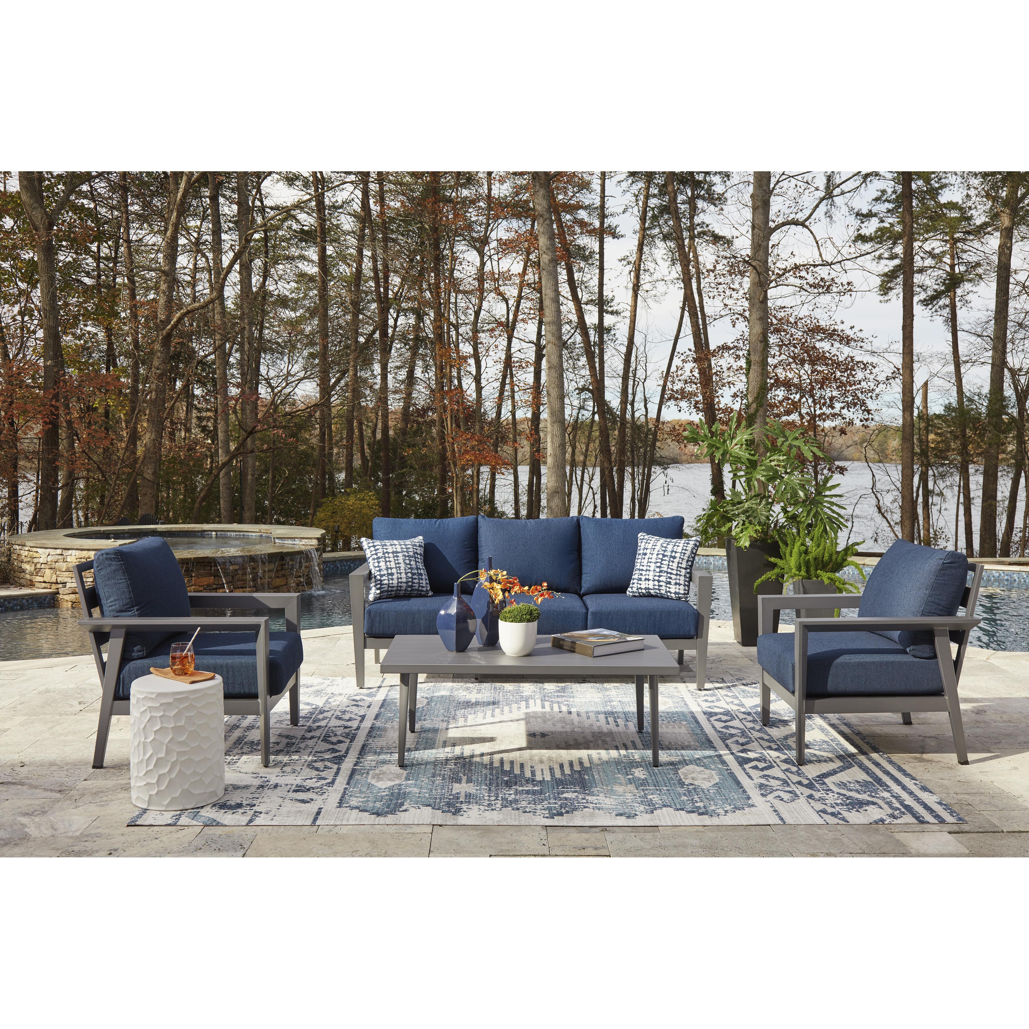 Signature Design by Ashley Gali P275-081 Sofa/Chairs/Table Set IMAGE 9