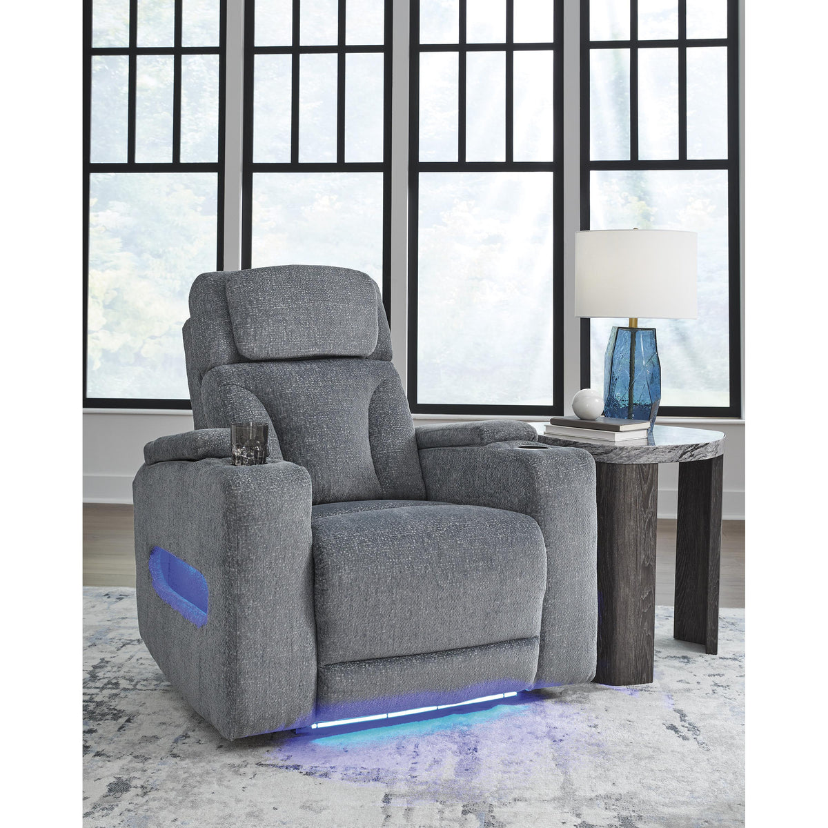 Signature Design by Ashley Studio Cave PC4980213 Power Recliner with Adjustable Headrest IMAGE 6