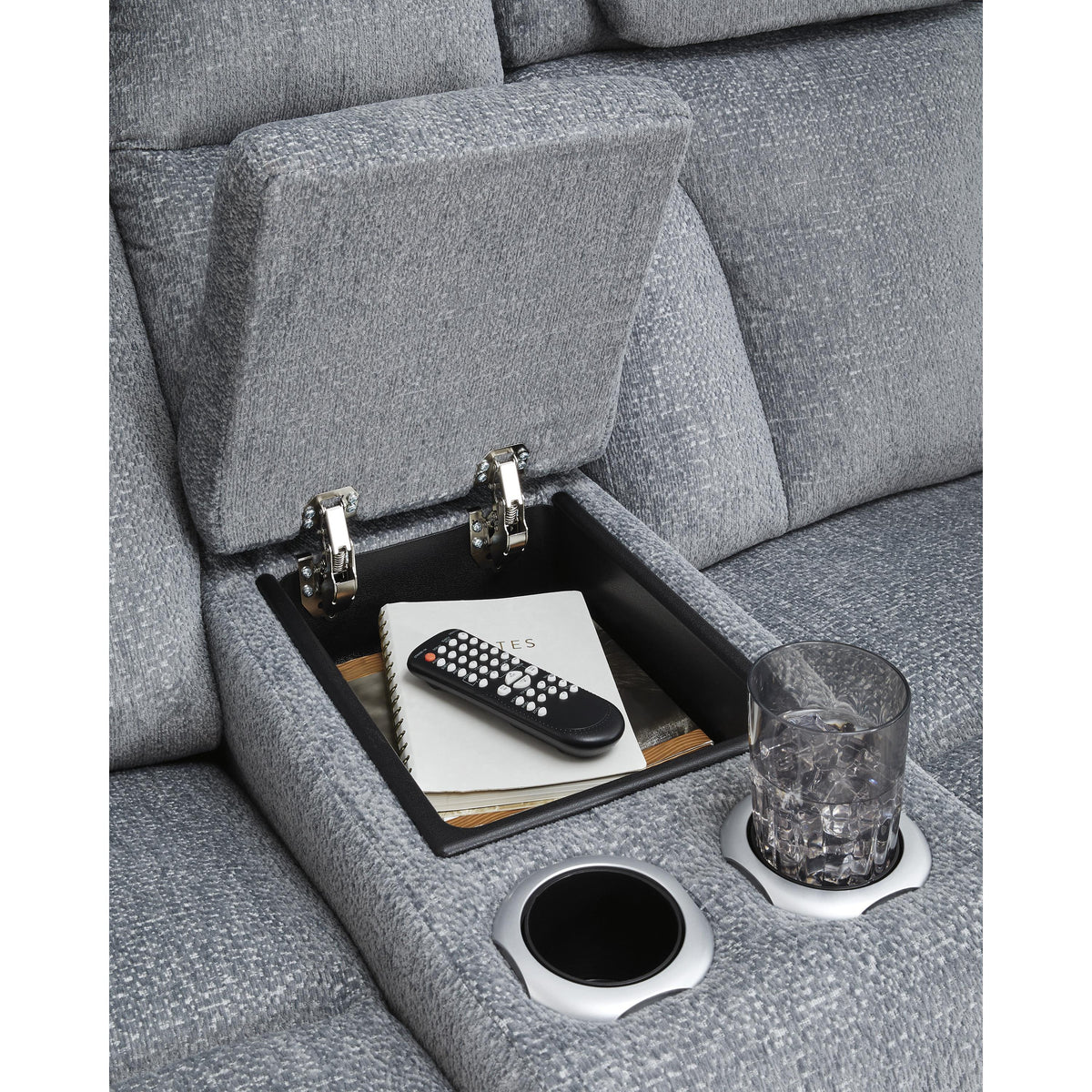 Signature Design by Ashley Studio Cave PC4980218 Power Reclining Loveseat with Console and Adjustable Headrest IMAGE 8