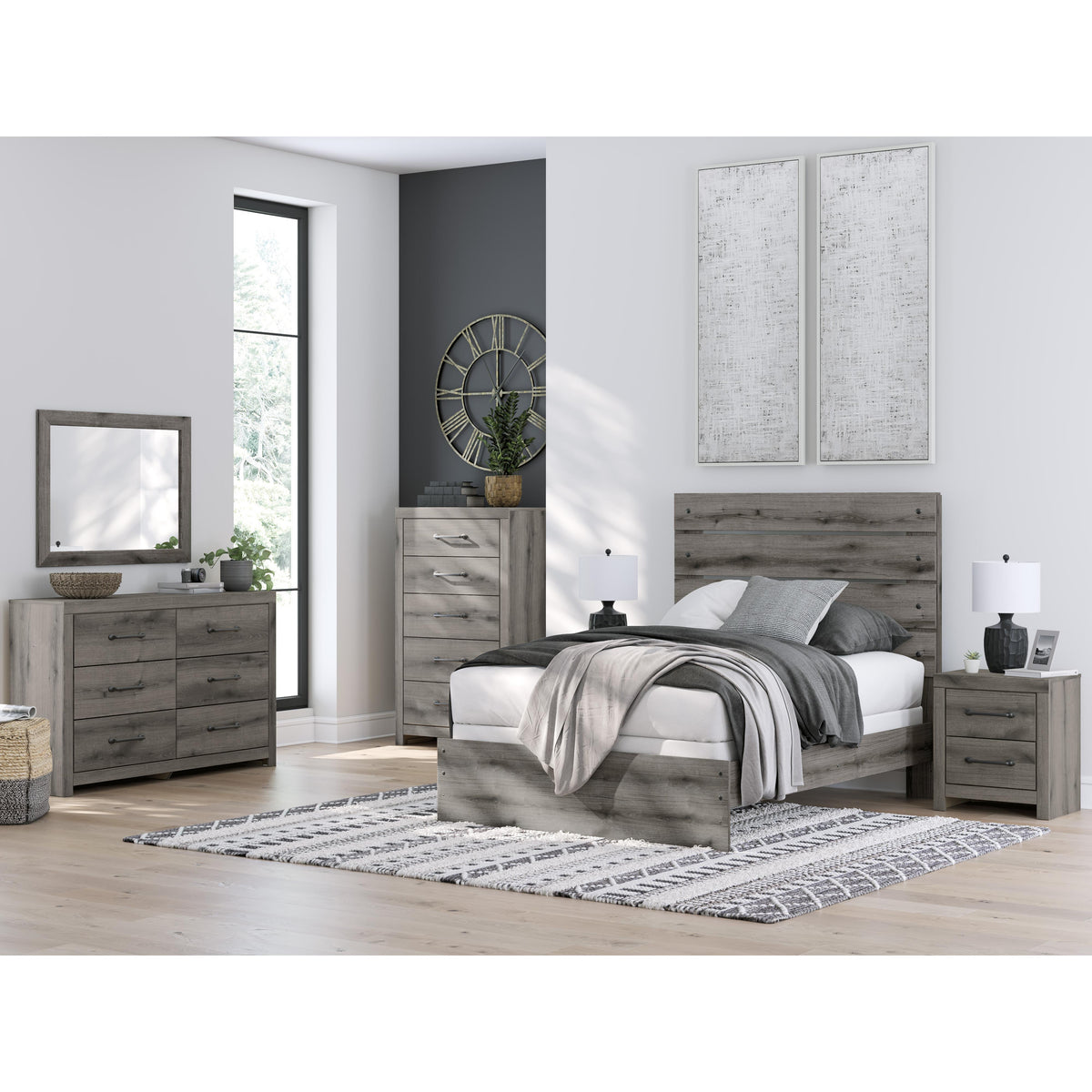 Signature Design by Ashley Graystorm PCB2405-92 Two Drawer Night Stand IMAGE 12