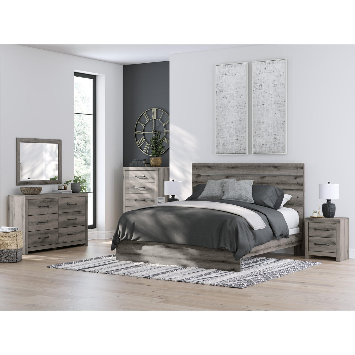 Signature Design by Ashley Graystorm PCB2405-92 Two Drawer Night Stand IMAGE 9