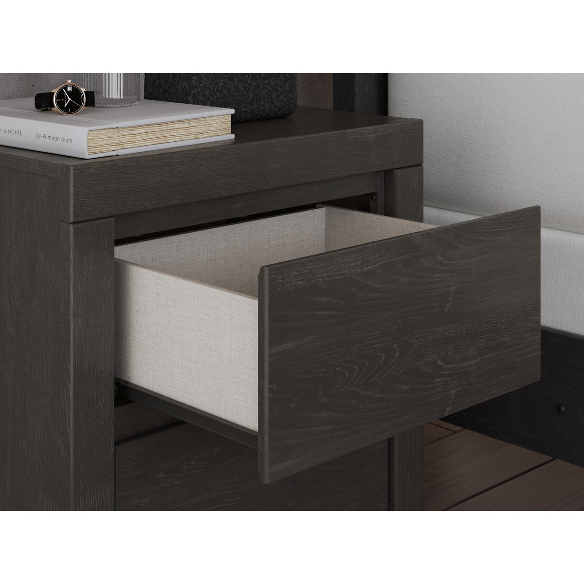 Signature Design by Ashley Fraluna PCB3370-92 Two Drawer Night Stand IMAGE 8