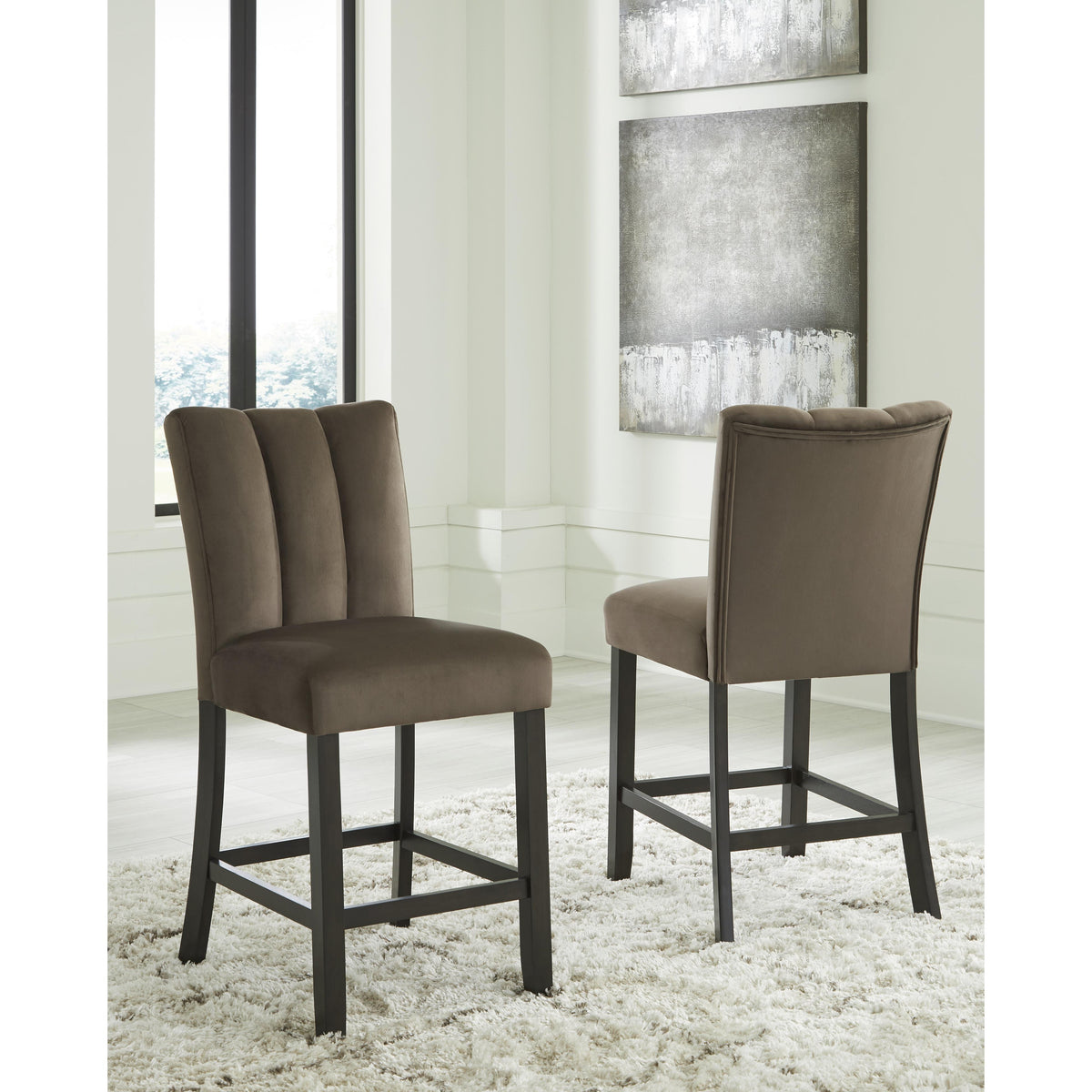 Signature Design by Ashley Jeshina PCD581-124 Upholstered Barstool IMAGE 5