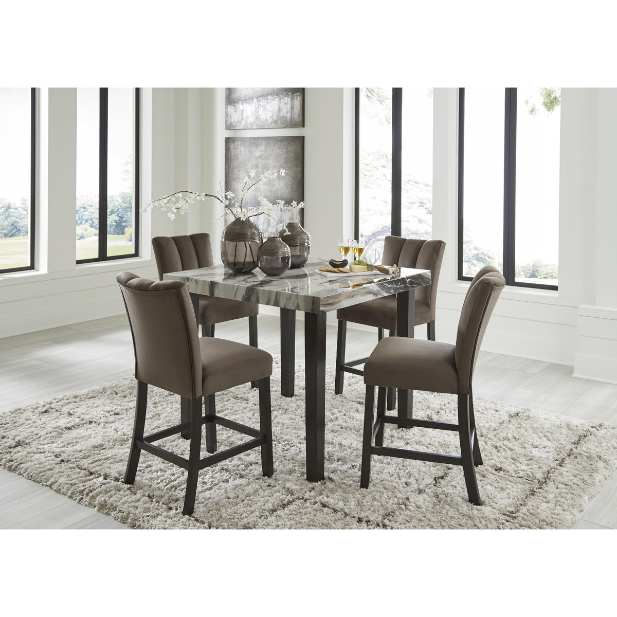 Signature Design by Ashley Jeshina PCD581-124 Upholstered Barstool IMAGE 6