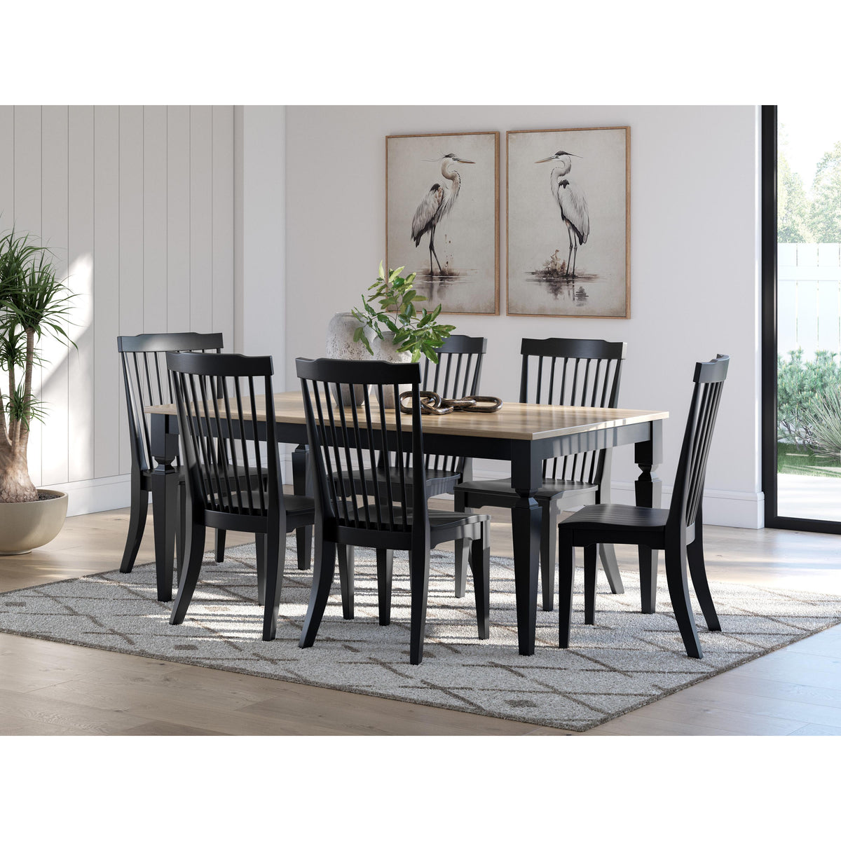 Signature Design by Ashley Brenkerton PCD591-25 Rectangular Dining Room Table IMAGE 8