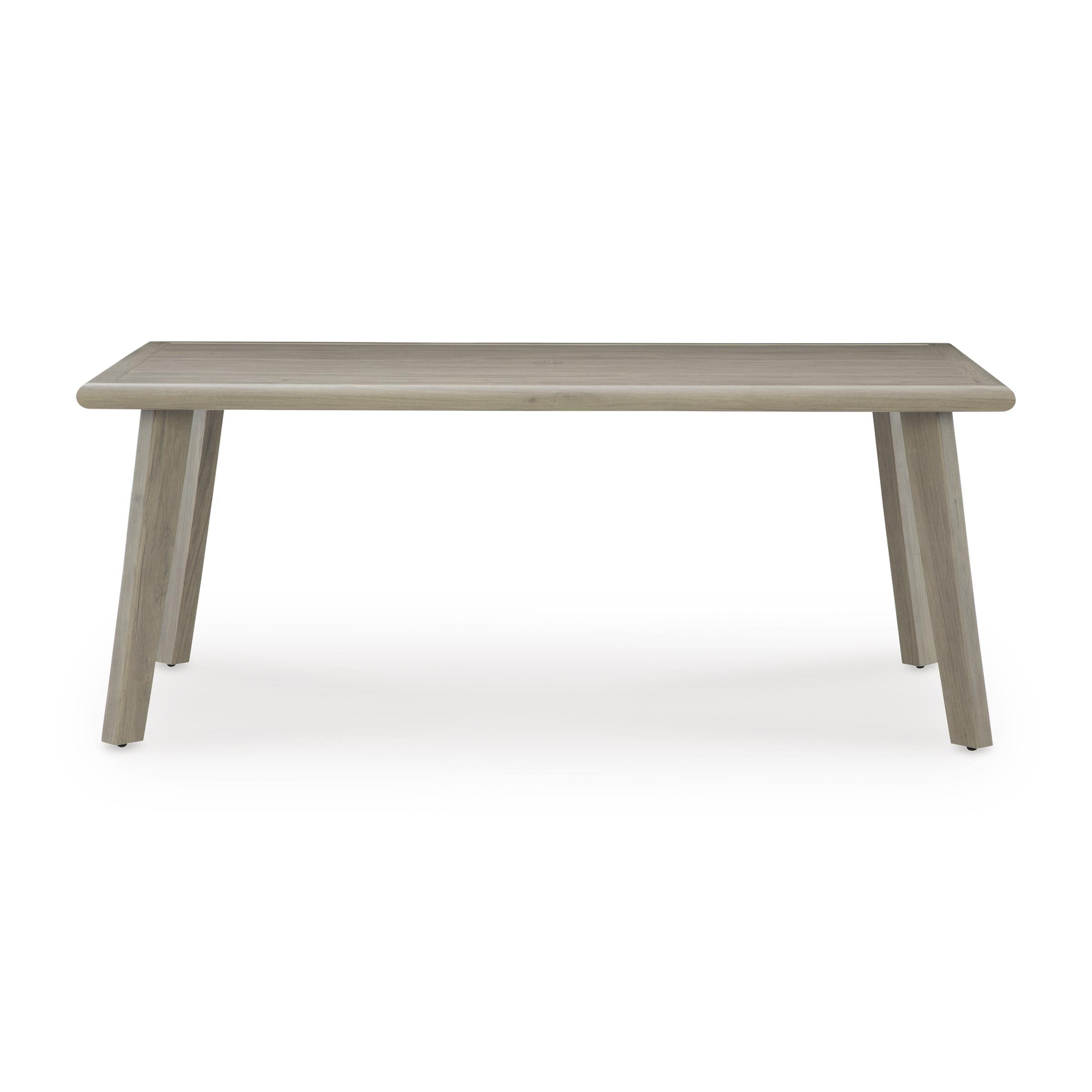 Signature Design by Ashley Cliff Trails PCP690-625 Rectangular Dining Table with Umbrella Option IMAGE 2