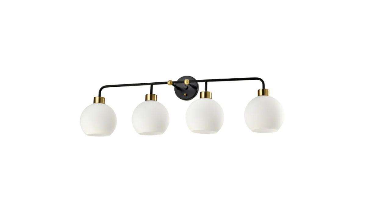 Quad Cream Wall Light
