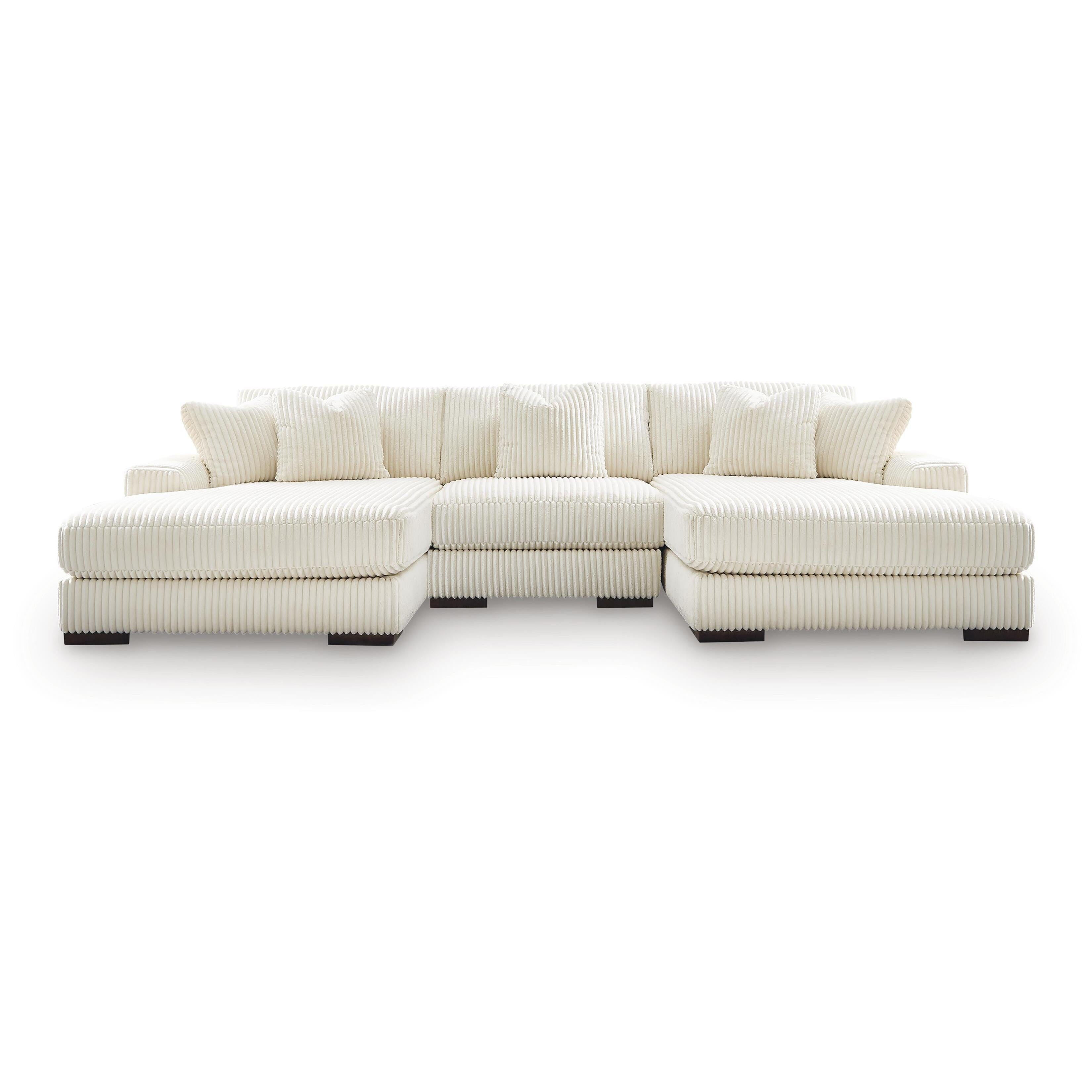 Signature Design by Ashley Lindyn 21104S18 3 pc Sectional with Double Chaise IMAGE 1