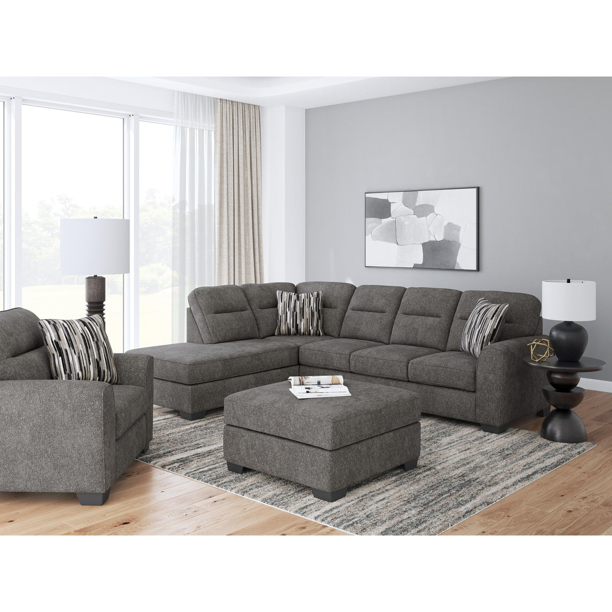 Benchcraft Olten 31305S1 2 pc Sectional with Chaise IMAGE 4