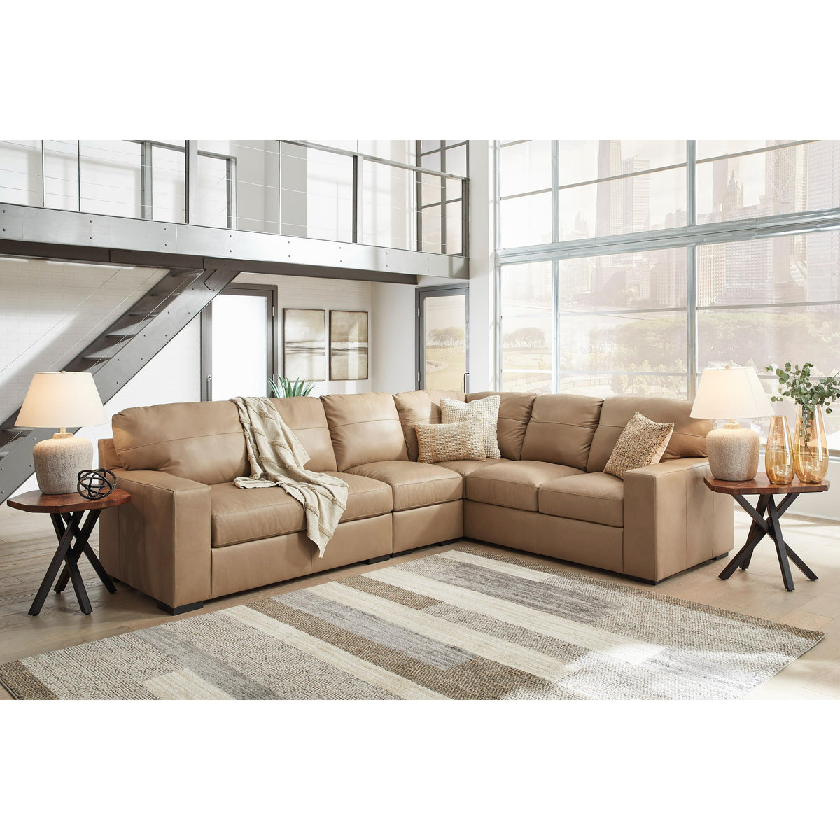 Signature Design by Ashley Bandon 38006S4 3 pc Sectional IMAGE 3