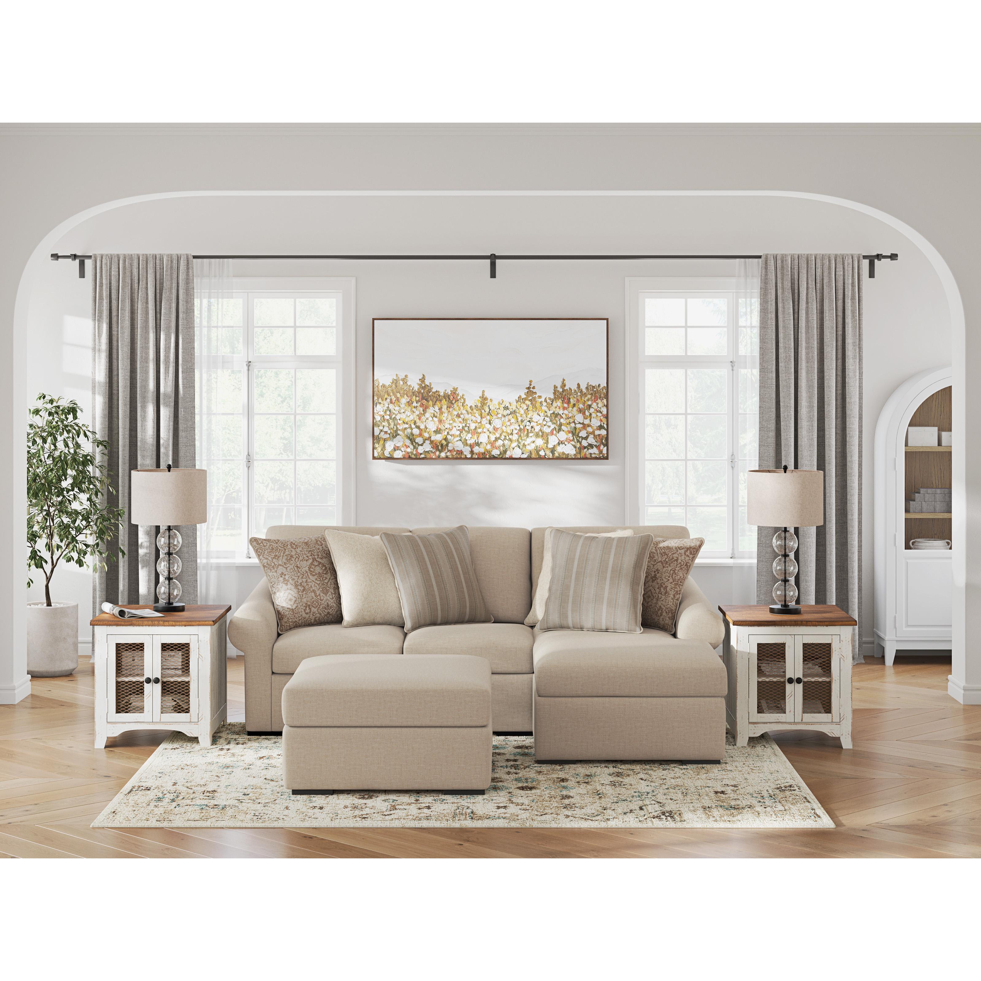 Benchcraft LadyMae 5940408 Oversized Accent Ottoman IMAGE 10