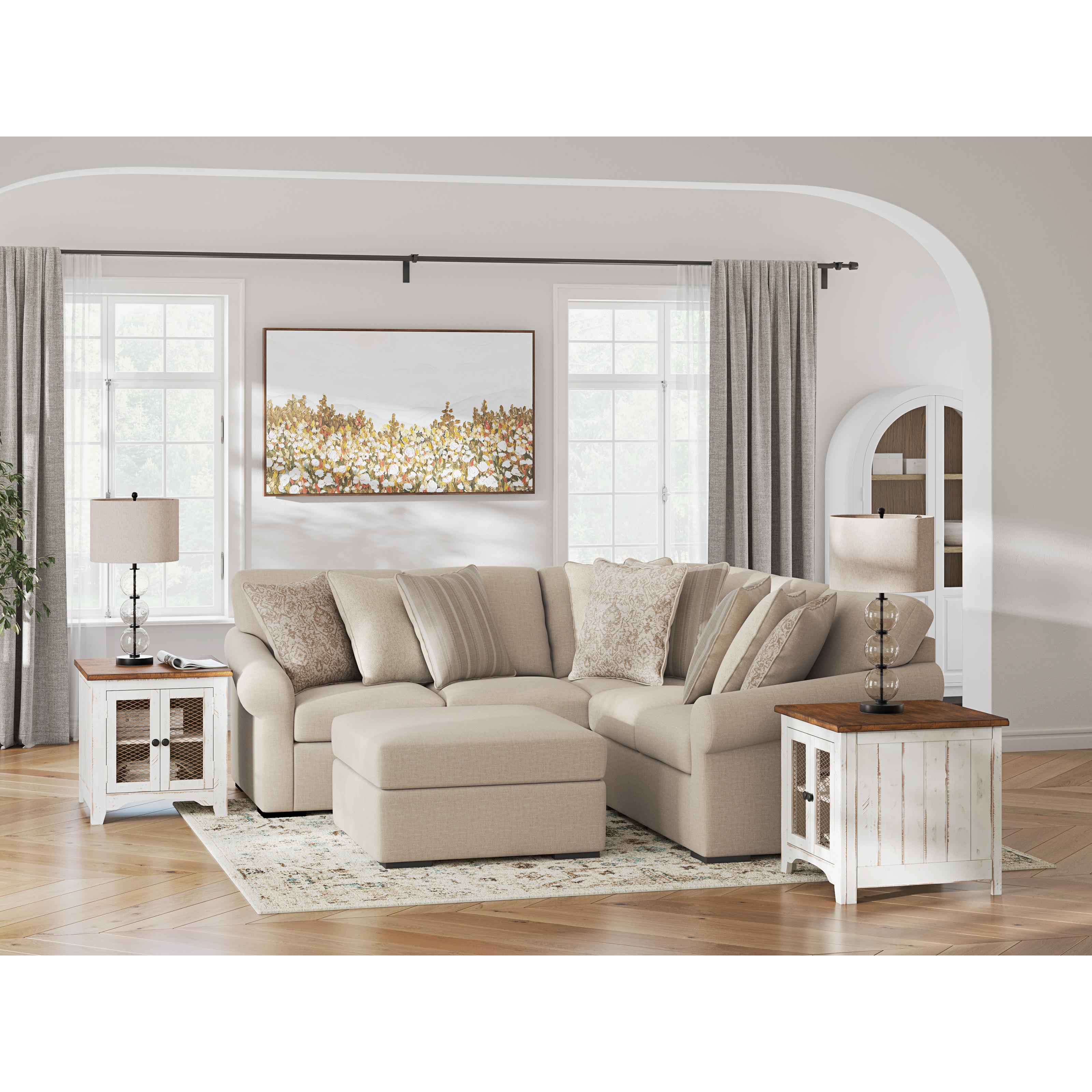 Benchcraft LadyMae 59404S1 3 pc Sectional IMAGE 4