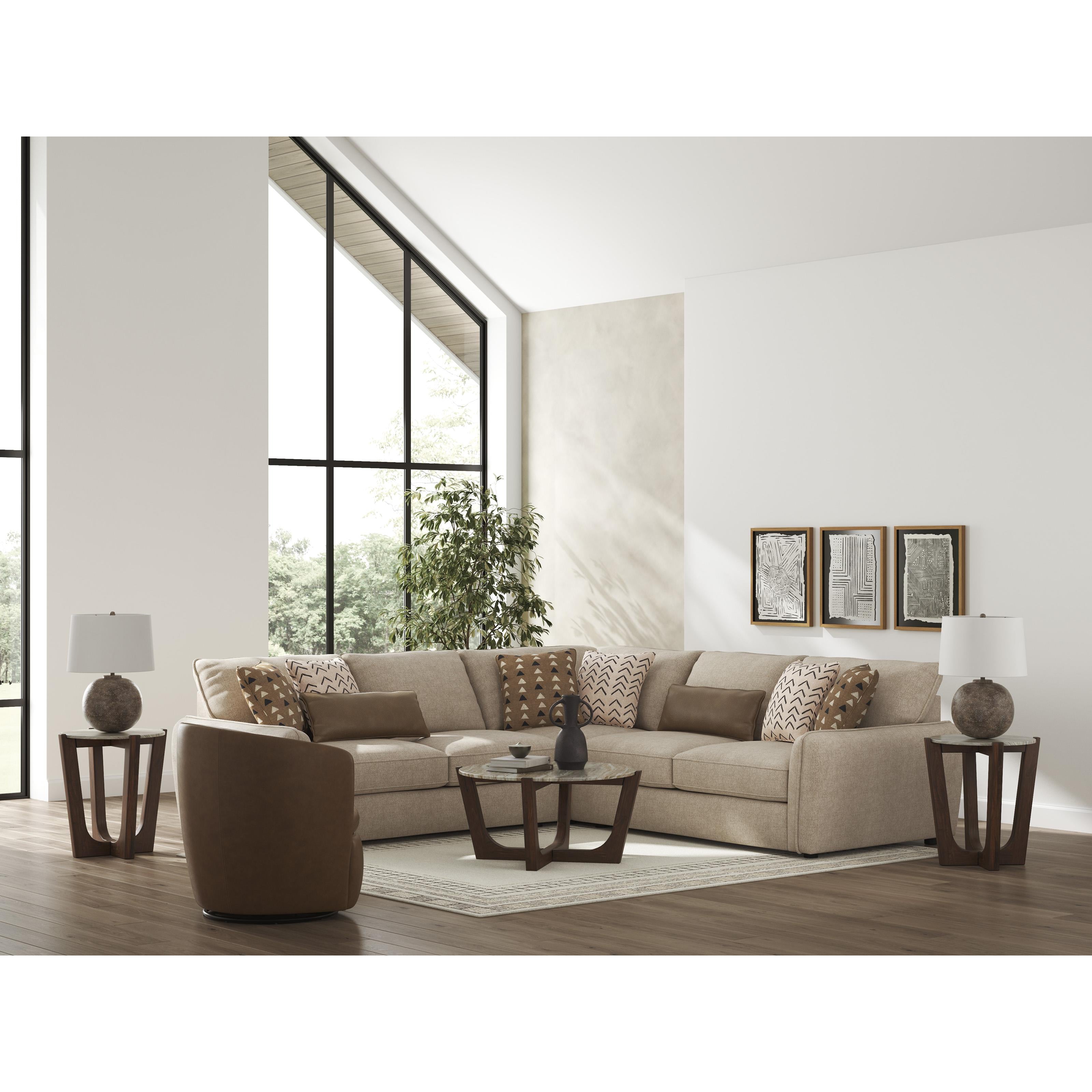 Benchcraft Seyler 61405S1 3 pc Sectional IMAGE 4