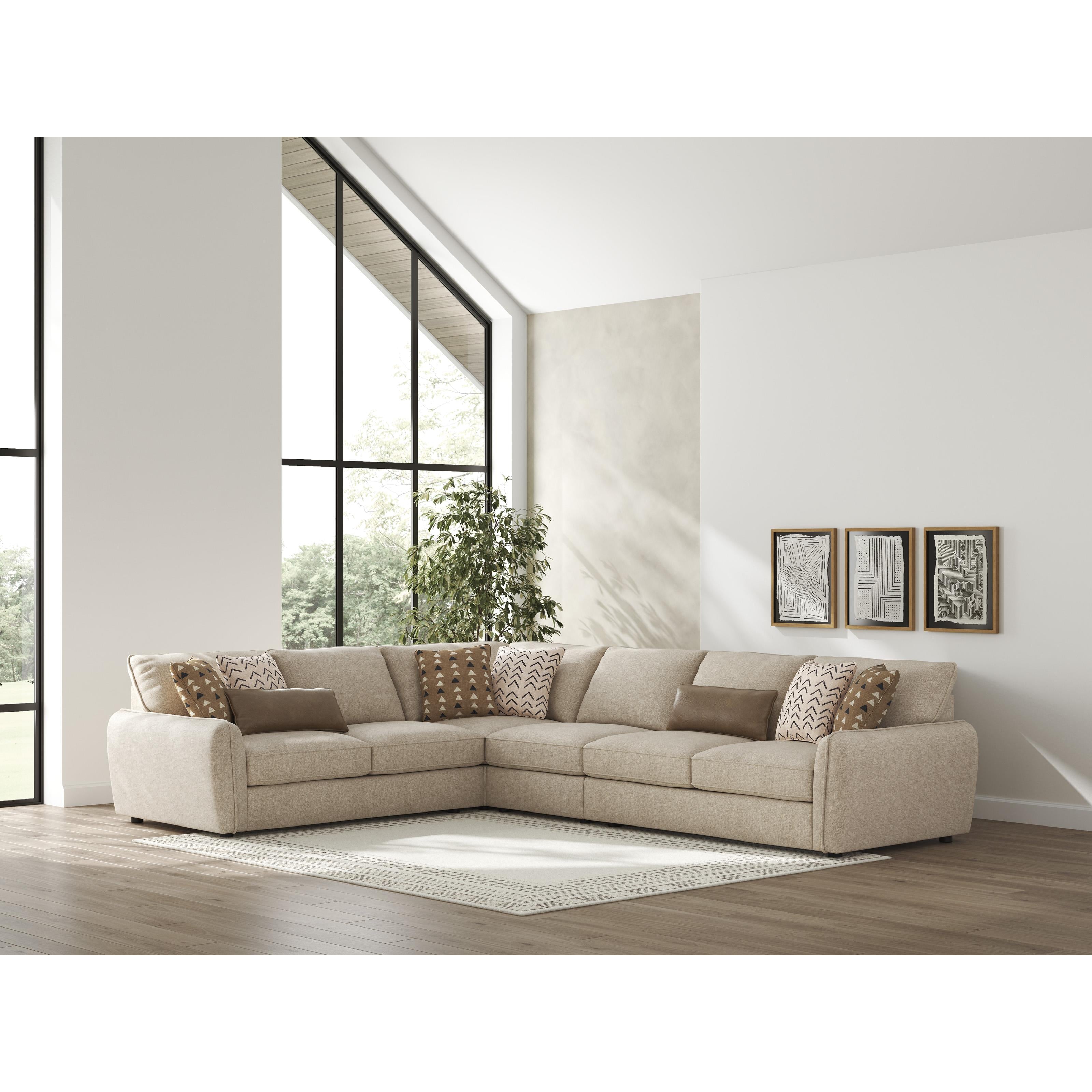 Benchcraft Seyler 61405S2 4 pc Sectional IMAGE 3