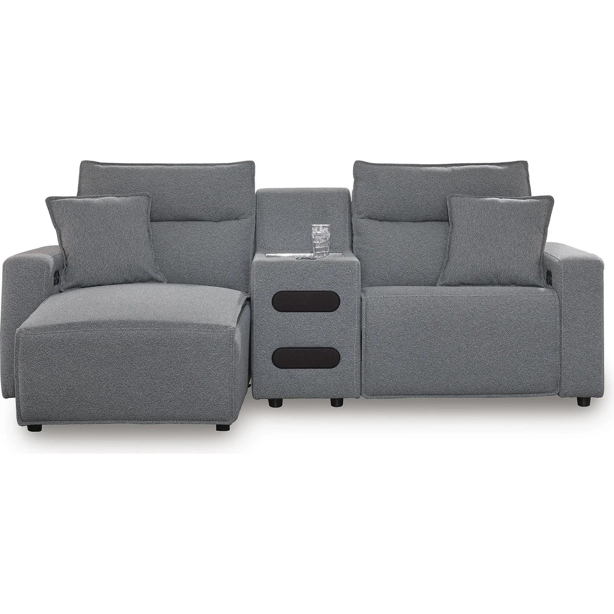 Signature Design by Ashley Modmax 65906S18 3 pc Power Reclining Sectional with Chaise IMAGE 1