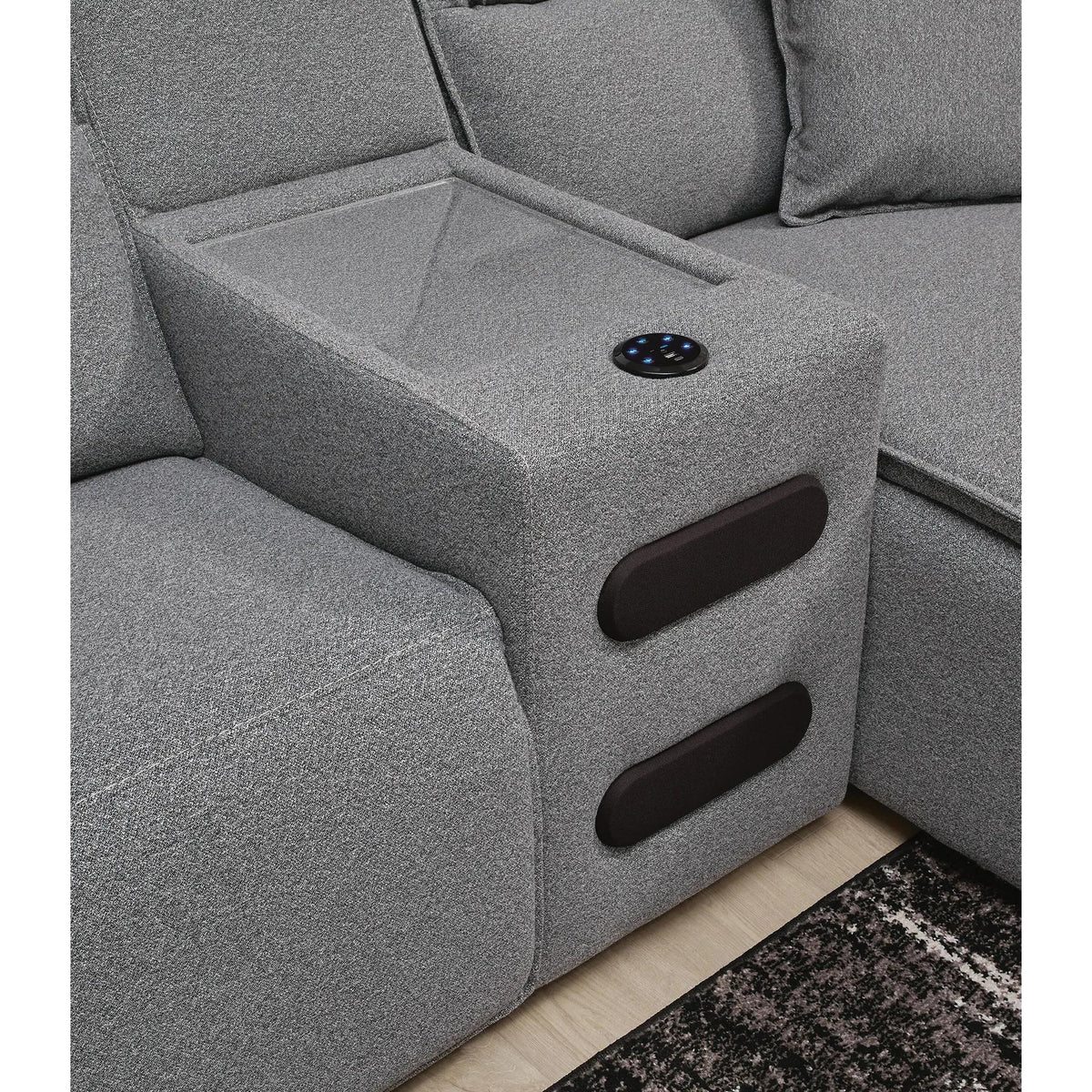 Signature Design by Ashley Modmax 65906S18 3 pc Power Reclining Sectional with Chaise IMAGE 4