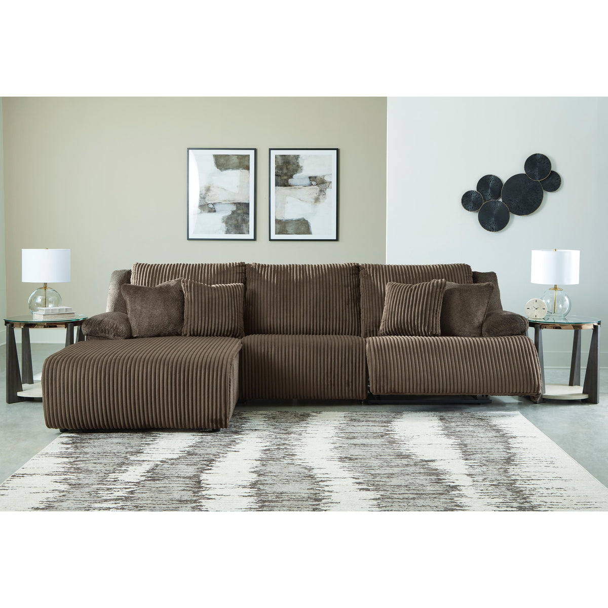 Signature Design by Ashley Top Tier 92705S7 3 pc Sectional Sofa Chaise IMAGE 3