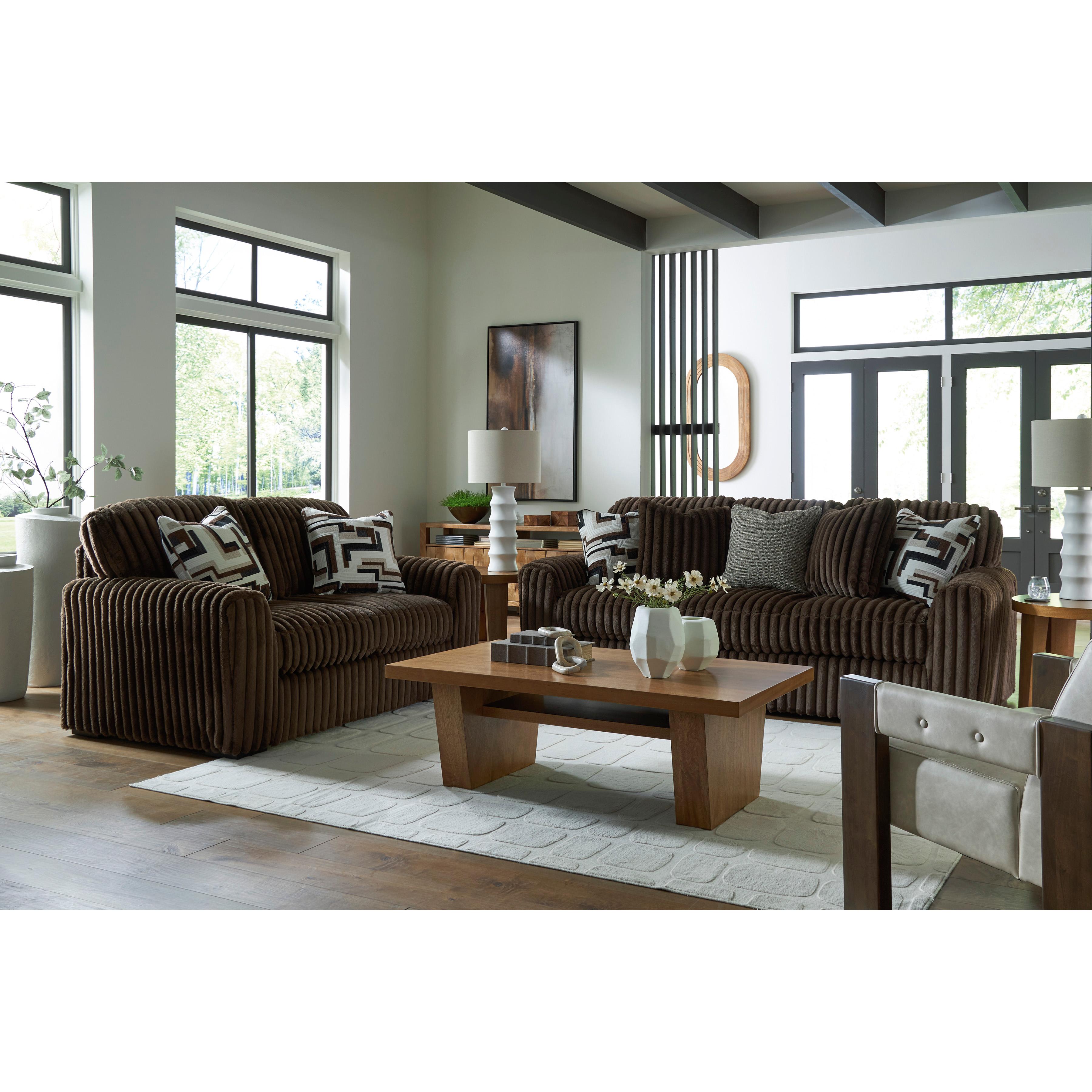 Signature Design by Ashley Midnight-Madness 9810435 Loveseat IMAGE 7
