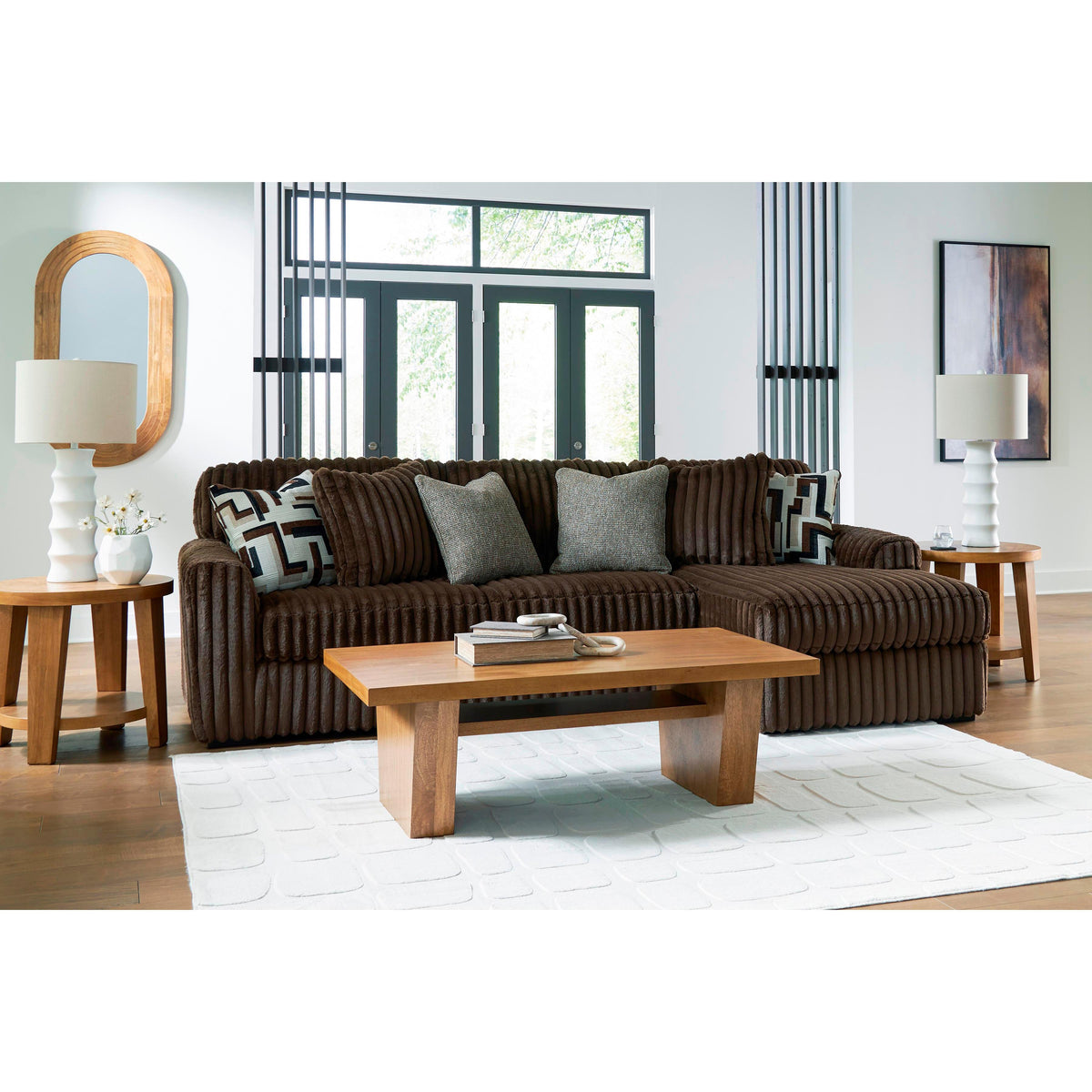 Signature Design by Ashley Midnight-Madness 98104S2 2 pc Sectional Sofa with Chaise IMAGE 5