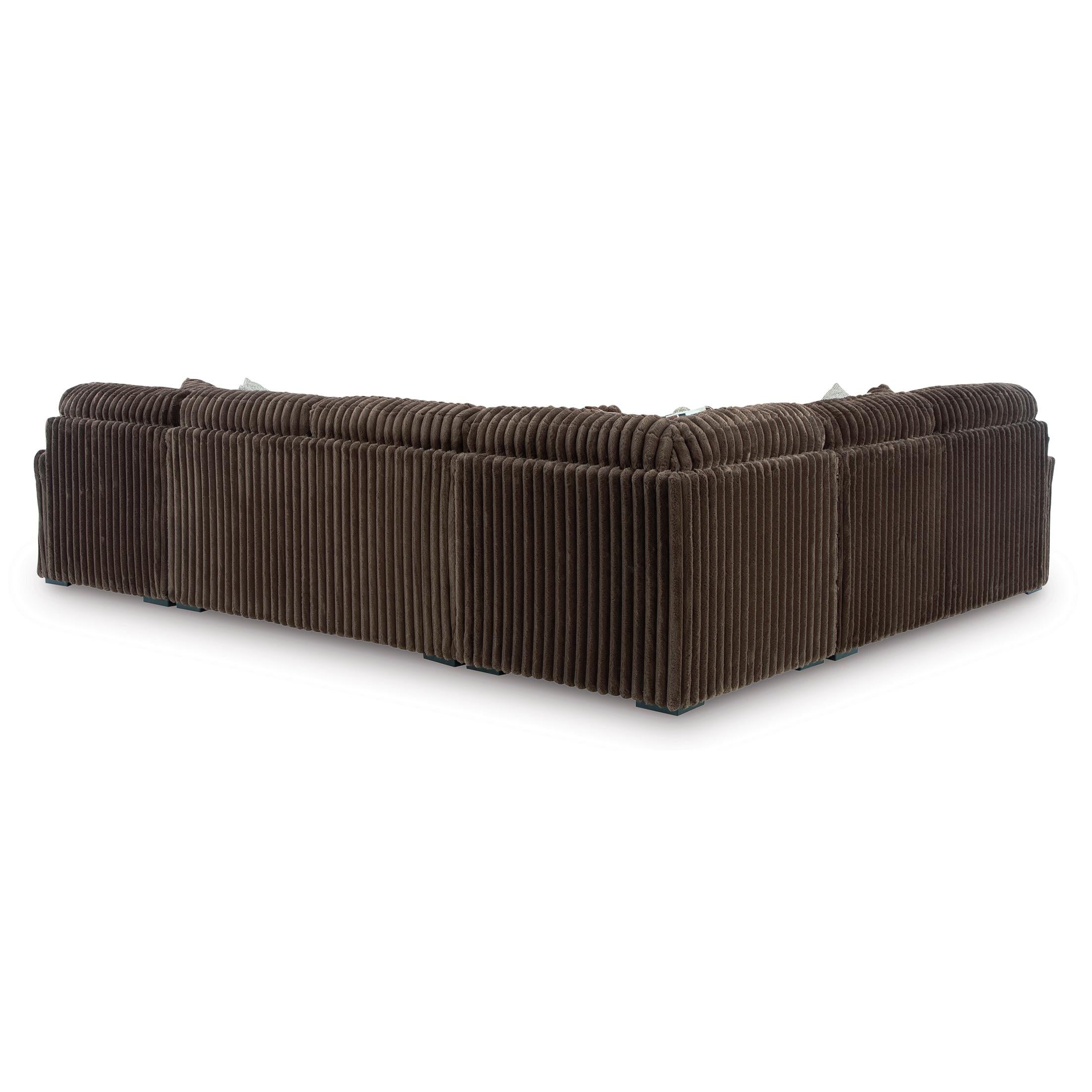 Signature Design by Ashley Midnight-Madness 98104S3 4 pc Sectional with Chaise IMAGE 2